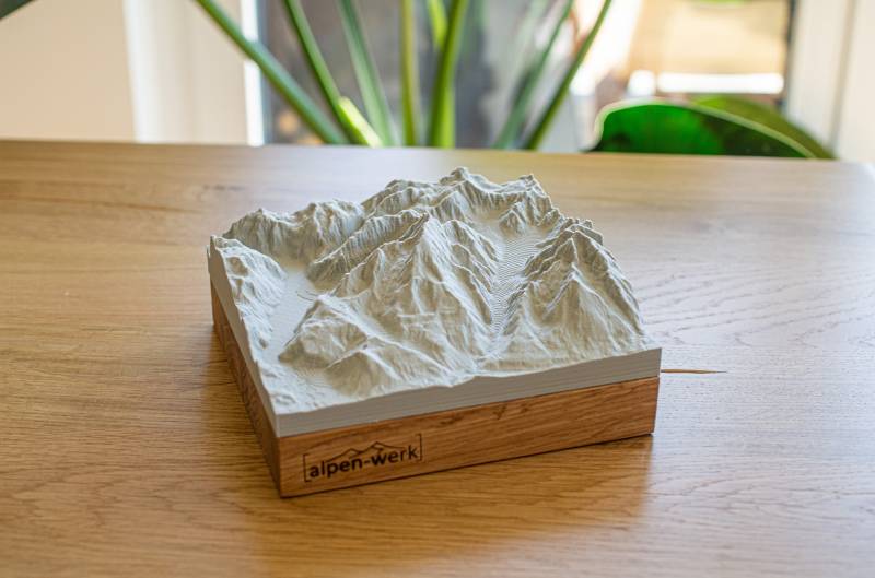 Relief "Oak" Watzmann von alpenwerk