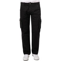 ALPHA INDUSTRIES Herren Cargohose schwarz von alpha industries