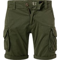 ALPHA INDUSTRIES Herren Cargoshorts grün Baumwolle von alpha industries