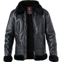ALPHA INDUSTRIES Herren Jacke schwarz unifarben von alpha industries