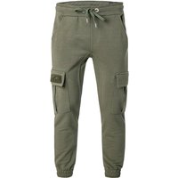 ALPHA INDUSTRIES Herren Jogpants grün Baumwolle von alpha industries