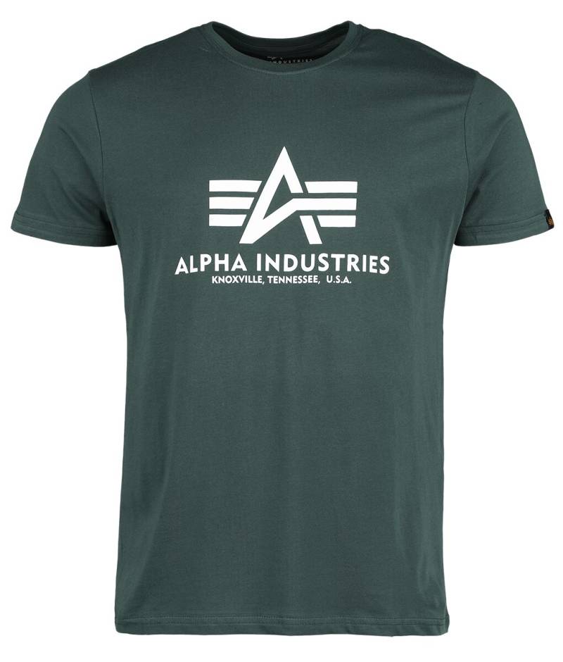 Alpha Industries Basic T-Shirt T-Shirt grün in M Alpha Industries Basic T-Shirt T-Shirt grün in M von alpha industries