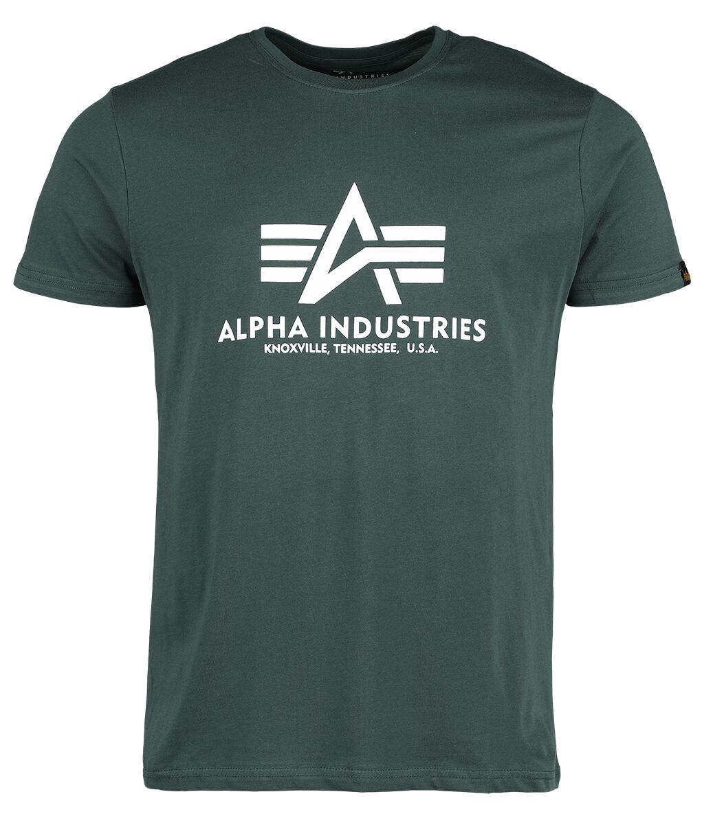 Alpha Industries Basic T-Shirt T-Shirt grün in XXL Alpha Industries Basic T-Shirt T-Shirt grün in XXL von alpha industries