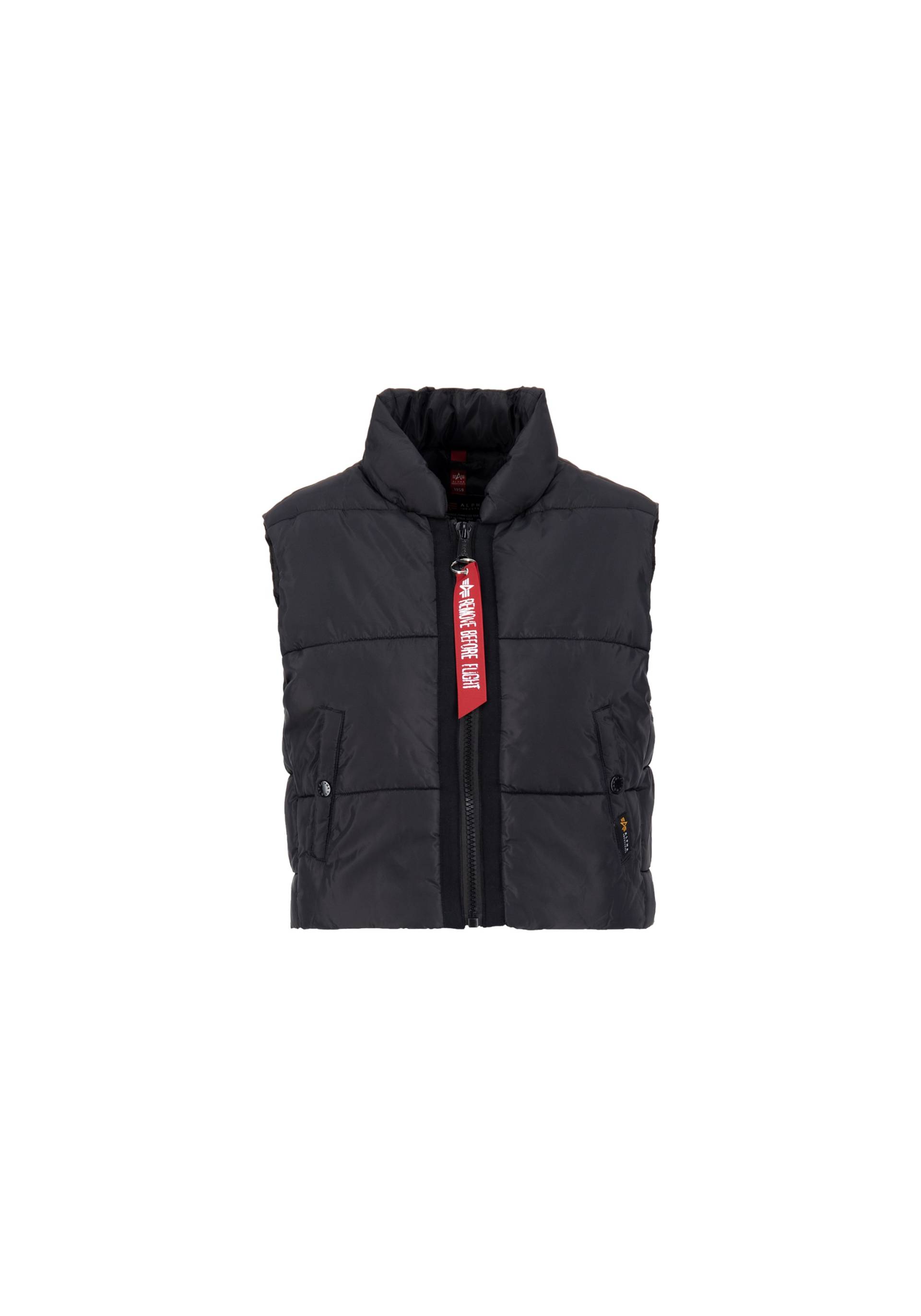 Alpha Industries Blouson "ALPHA INDUSTRIES Women - Vests Puffer Vest Cropped wmn" von alpha industries