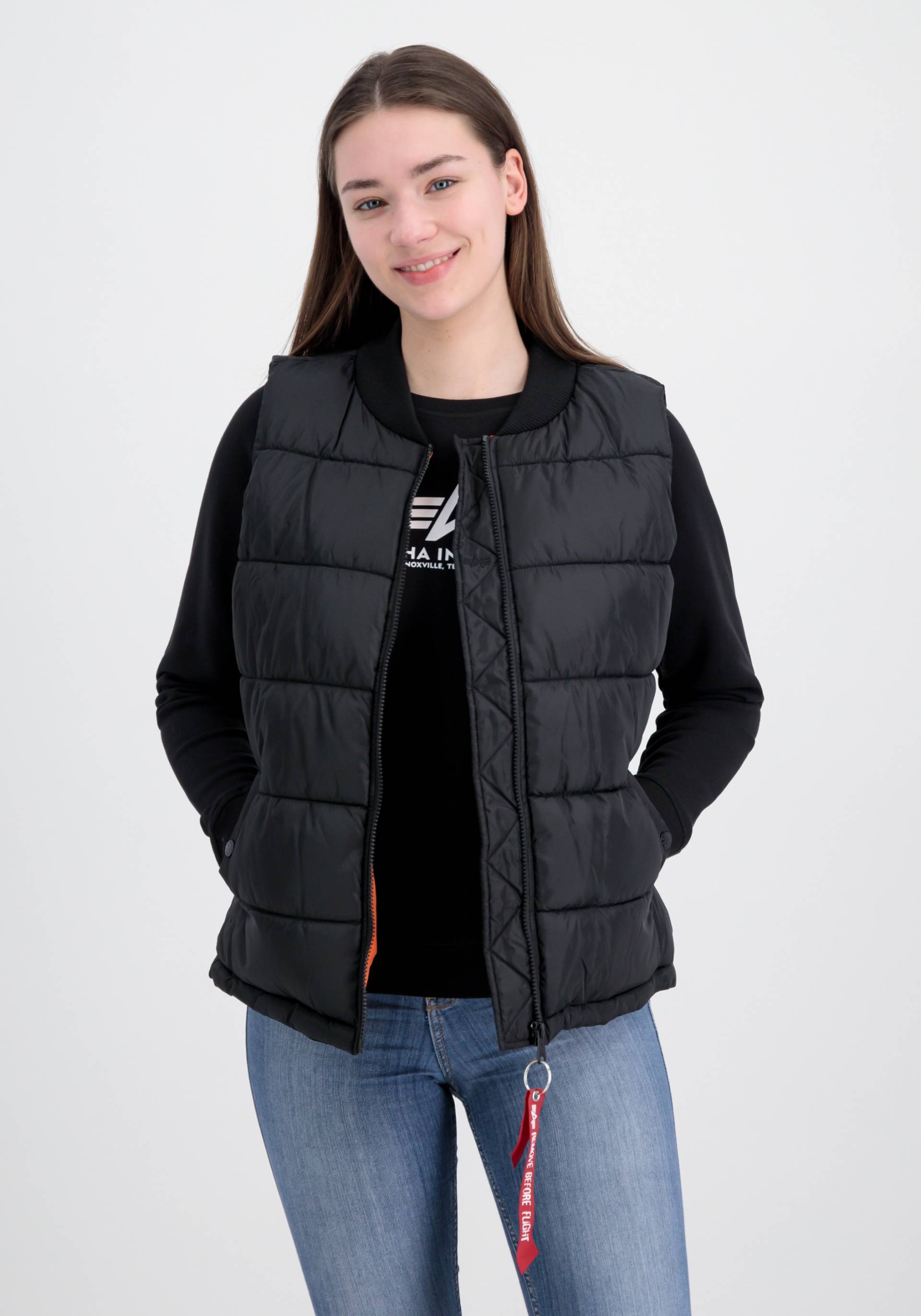 Alpha Industries Blouson "ALPHA INDUSTRIES Women - Vests Puffer Vest Wmn" von alpha industries