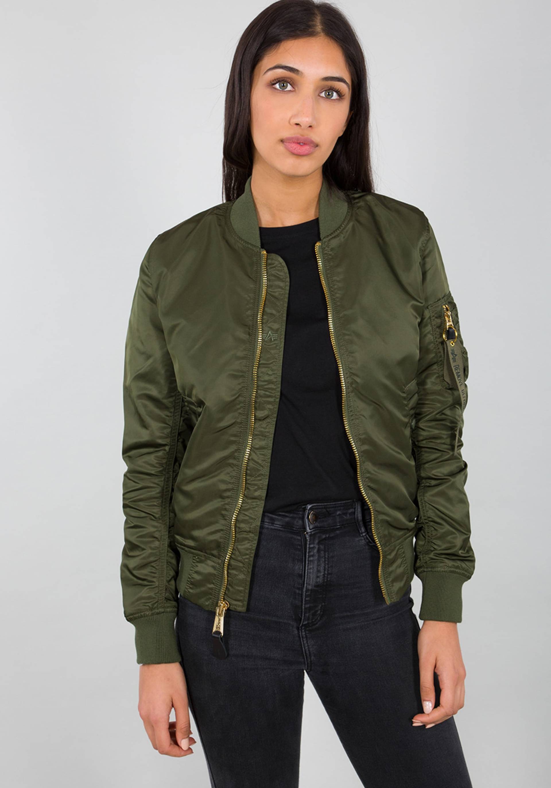 Alpha Industries Bomberjacke "ALPHA INDUSTRIES Women - Bomber & Flight Jackets MA-1 VF LW Wmn" von alpha industries