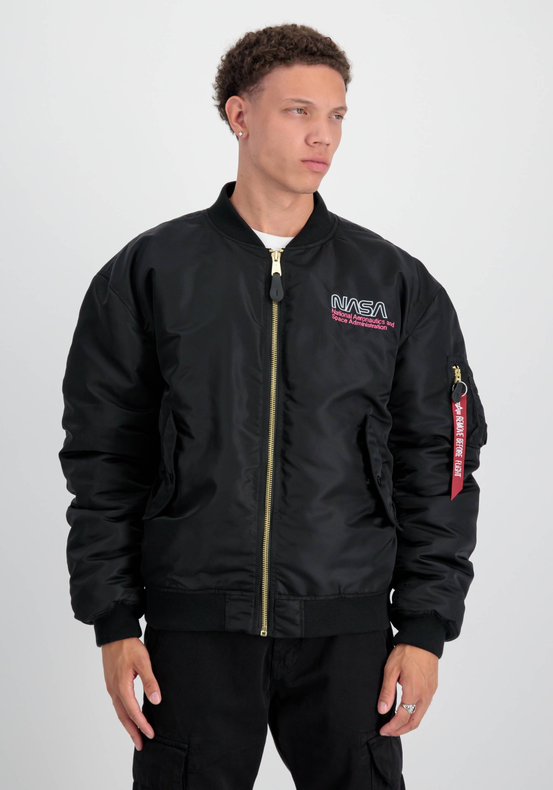 Alpha Industries Bomberjacke "ALPHA INDUSTRIES Men - Bomber & Flight Jackets MA-1 NASA Skylab" von alpha industries