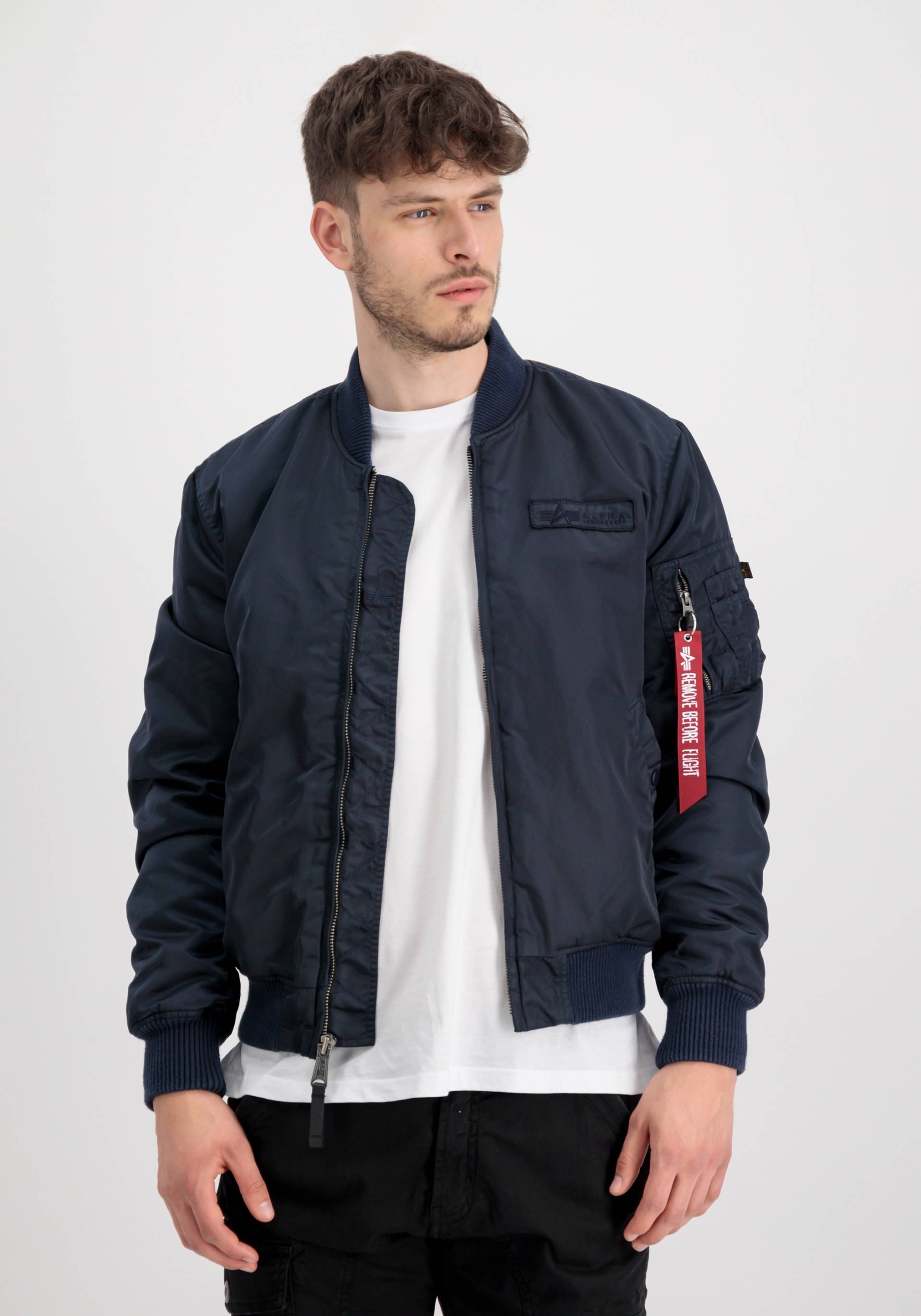 Alpha Industries Bomberjacke "Alpha Industries Men - Bomber Jackets MA-1 VF Authentic Overdyed" von alpha industries