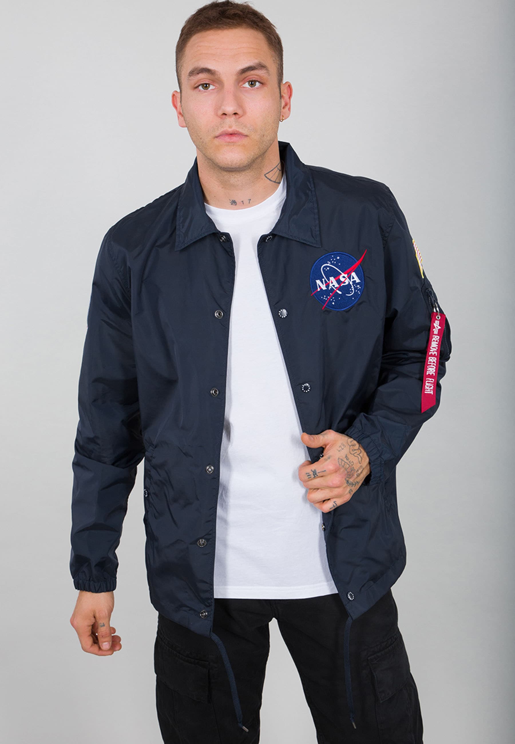 Alpha Industries Bomberjacke "Alpha Industries Men - Outdoor Jackets NASA Coach Jacket" Alpha Industries Bomberjacke "Alpha Industries Men - Outdoor Jackets NASA Coach Jacket" von alpha industries