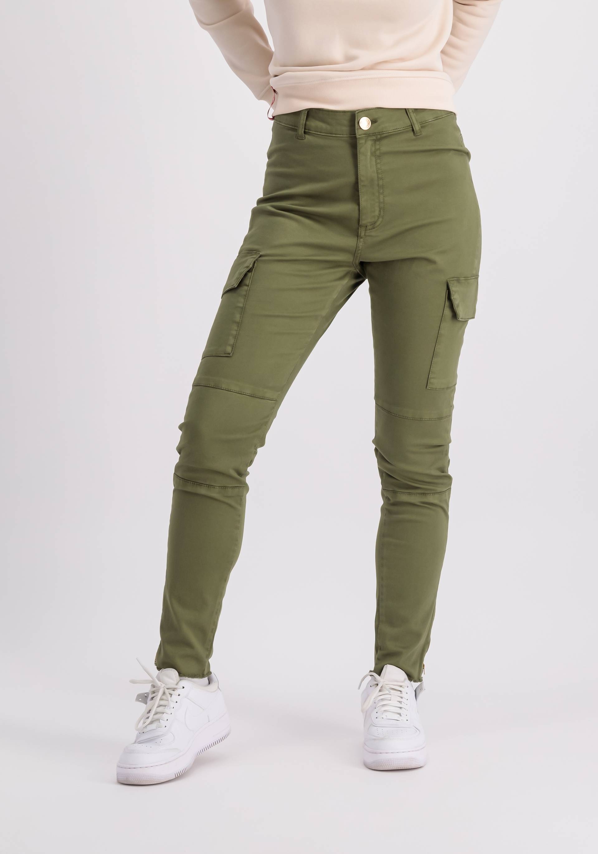 Alpha Industries Cargohose "ALPHA INDUSTRIES Women - Cargo Pants Cargo Zip Pant Wmn" von alpha industries