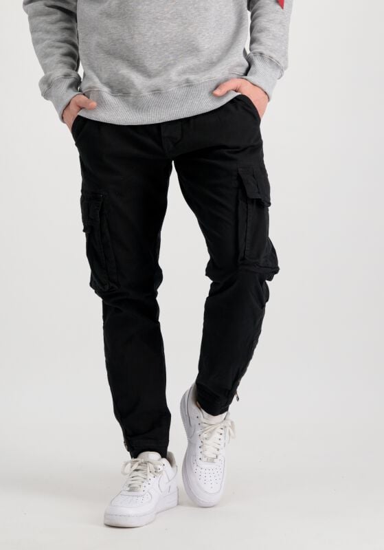 Alpha Industries Cargohose - Task Force Pant - 36 - für Männer - Größe 36 - schwarz von alpha industries