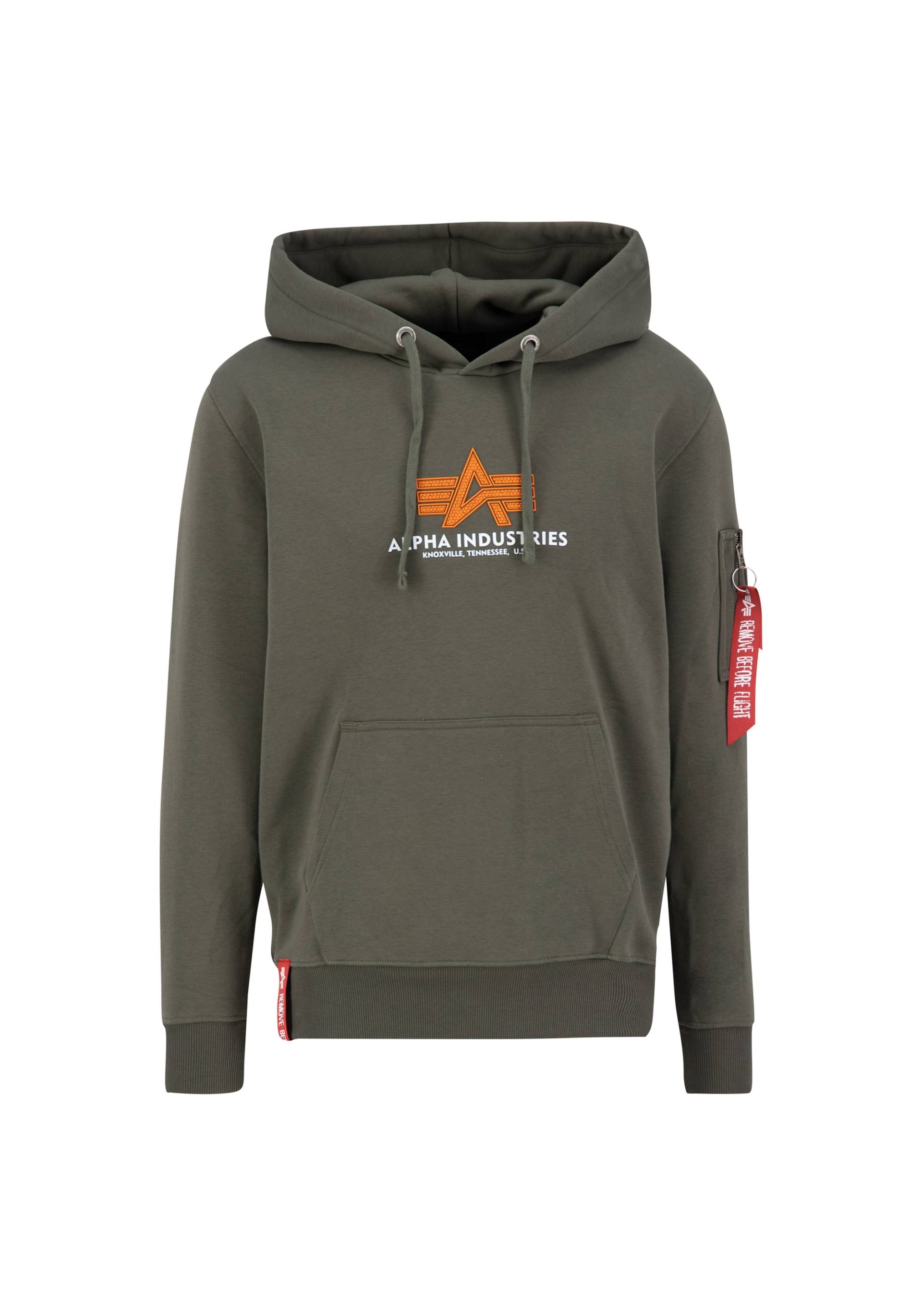 Alpha Industries Hoodie "Alpha Industries Men - Hoodies Basic Hoodie BL Rubber" von alpha industries