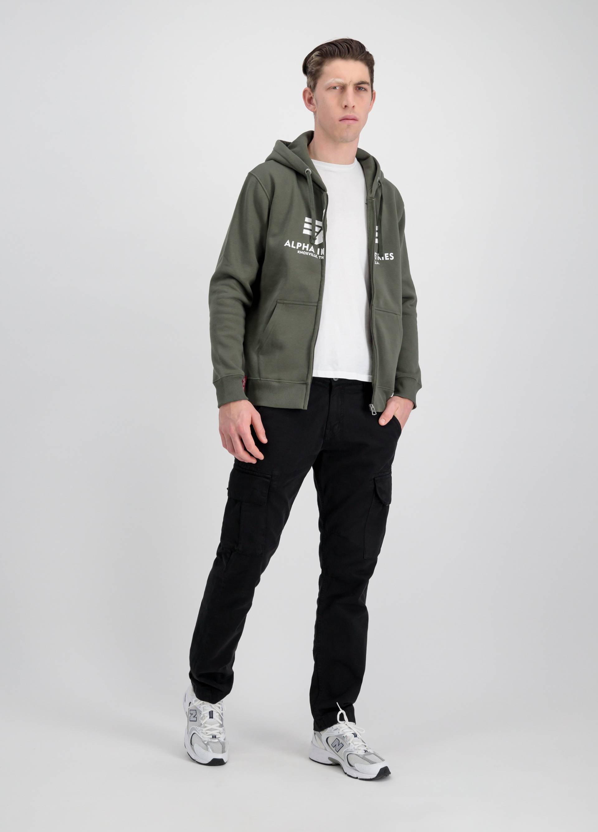 Alpha Industries Hoodie "ALPHA INDUSTRIES Men - Hoodies Basic Zip Hoody" von alpha industries