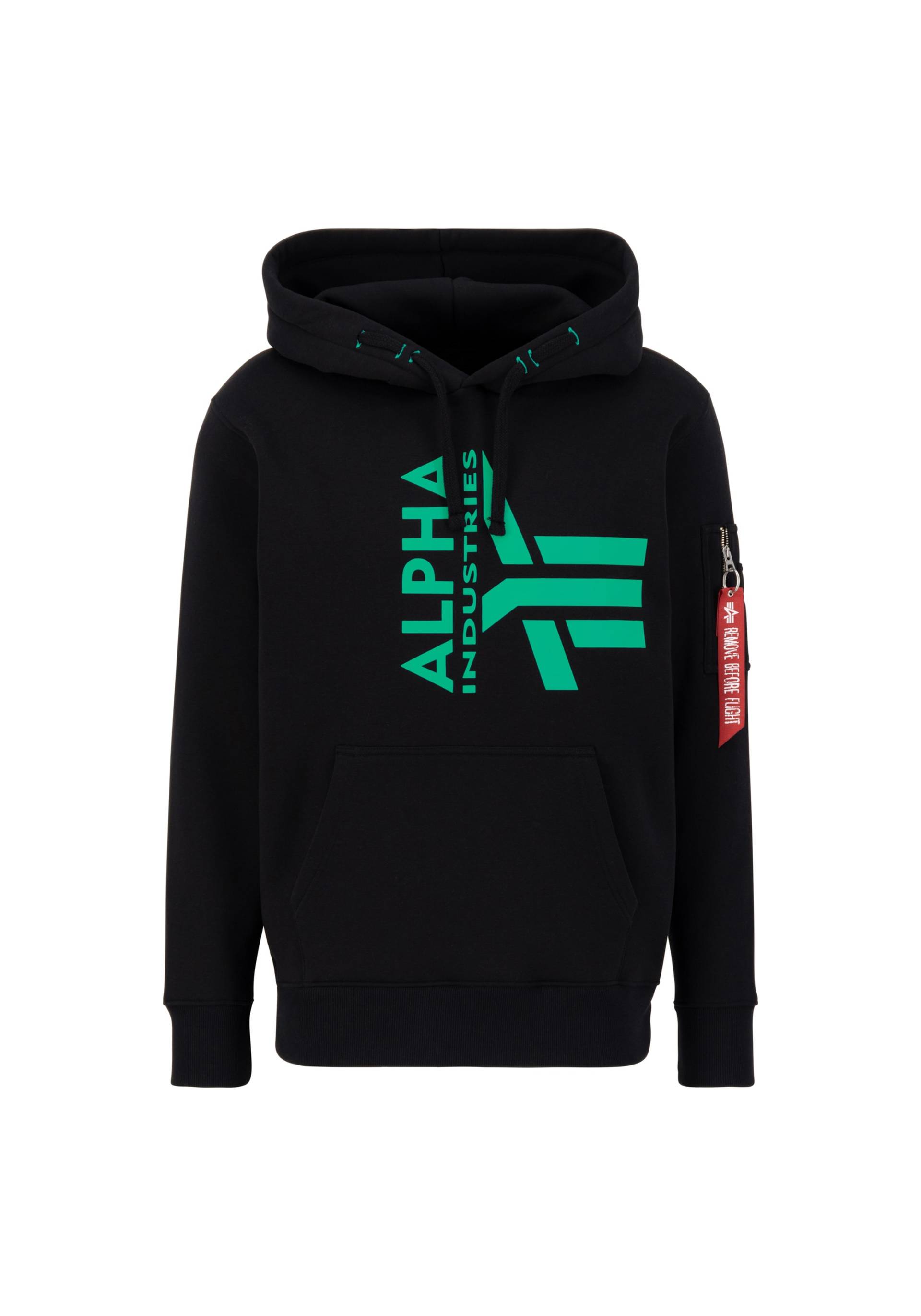 Alpha Industries Hoodie "ALPHA INDUSTRIES Men - Hoodies Half Logo Foam Hoody" von alpha industries