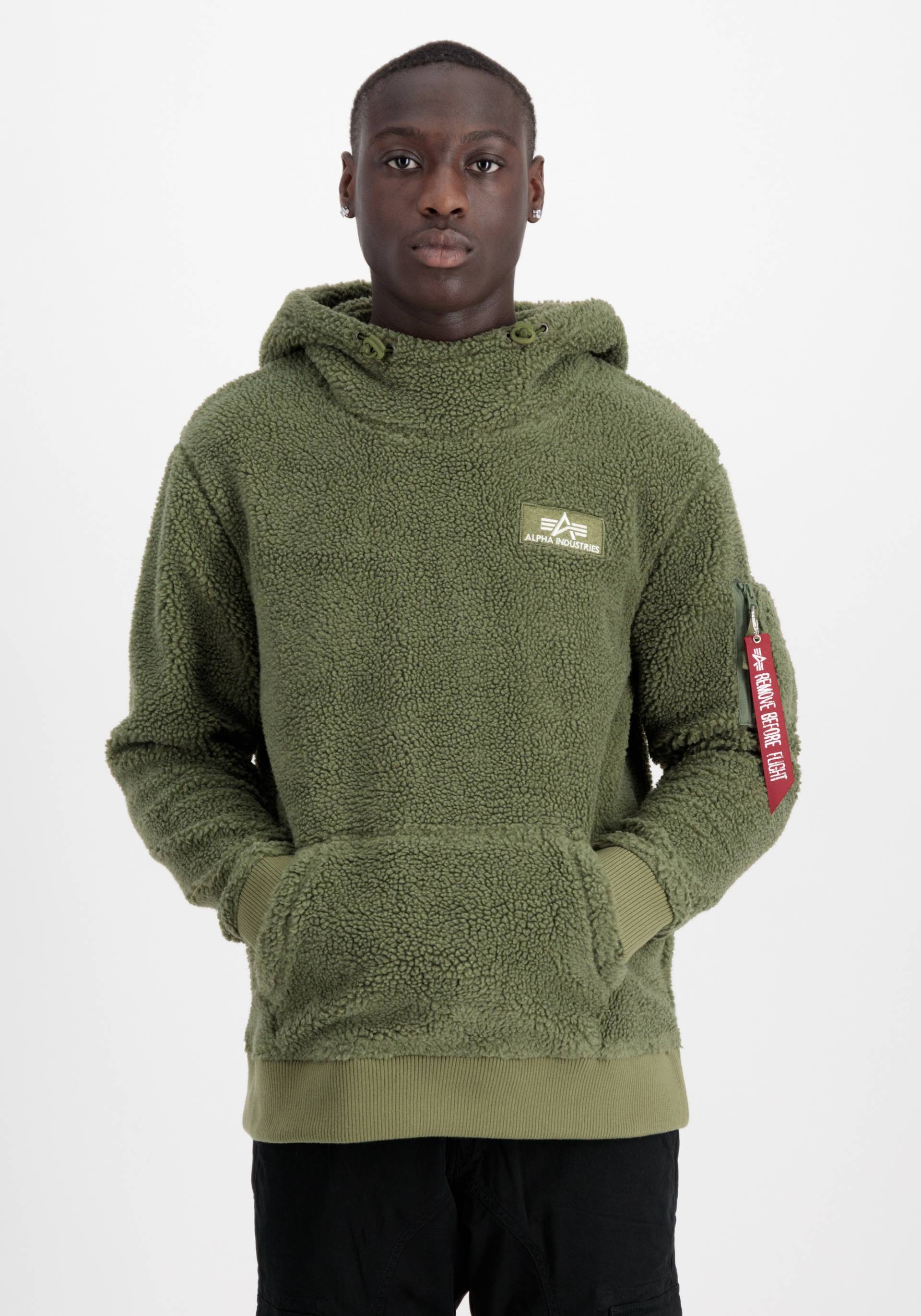 Alpha Industries Hoodie "ALPHA INDUSTRIES Men - Hoodies Teddy Hoody" von alpha industries