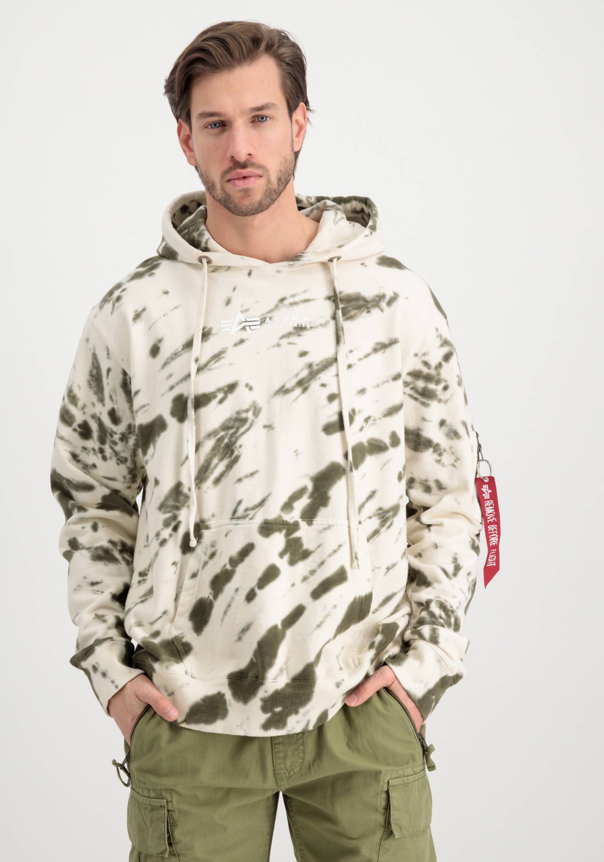 Alpha Industries Hoodie "ALPHA INDUSTRIES Men - Hoodies Tie Dye Hoody" von alpha industries