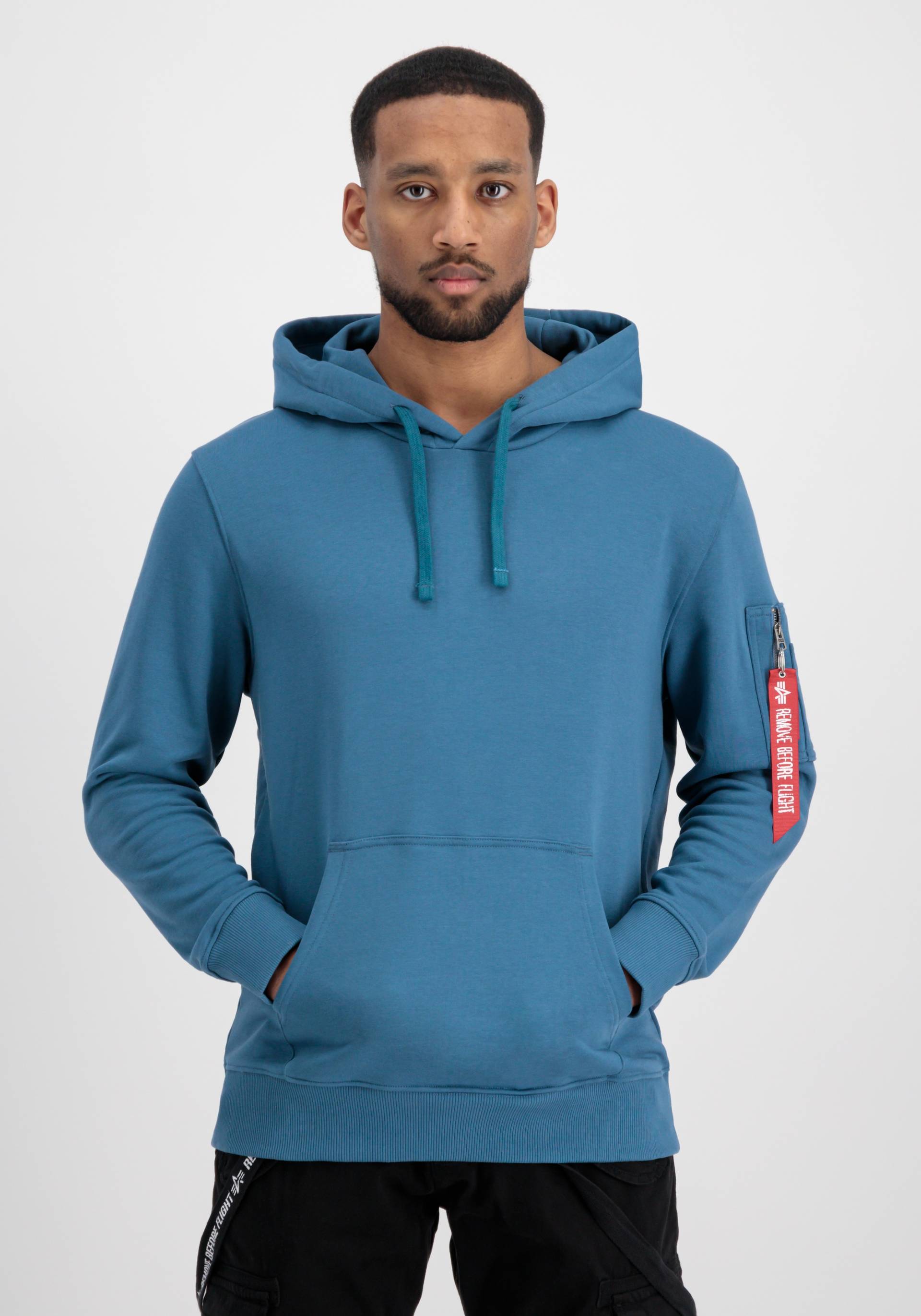 Alpha Industries Hoodie "Alpha Industries Men - Hoodies R Print Hoodie" von alpha industries