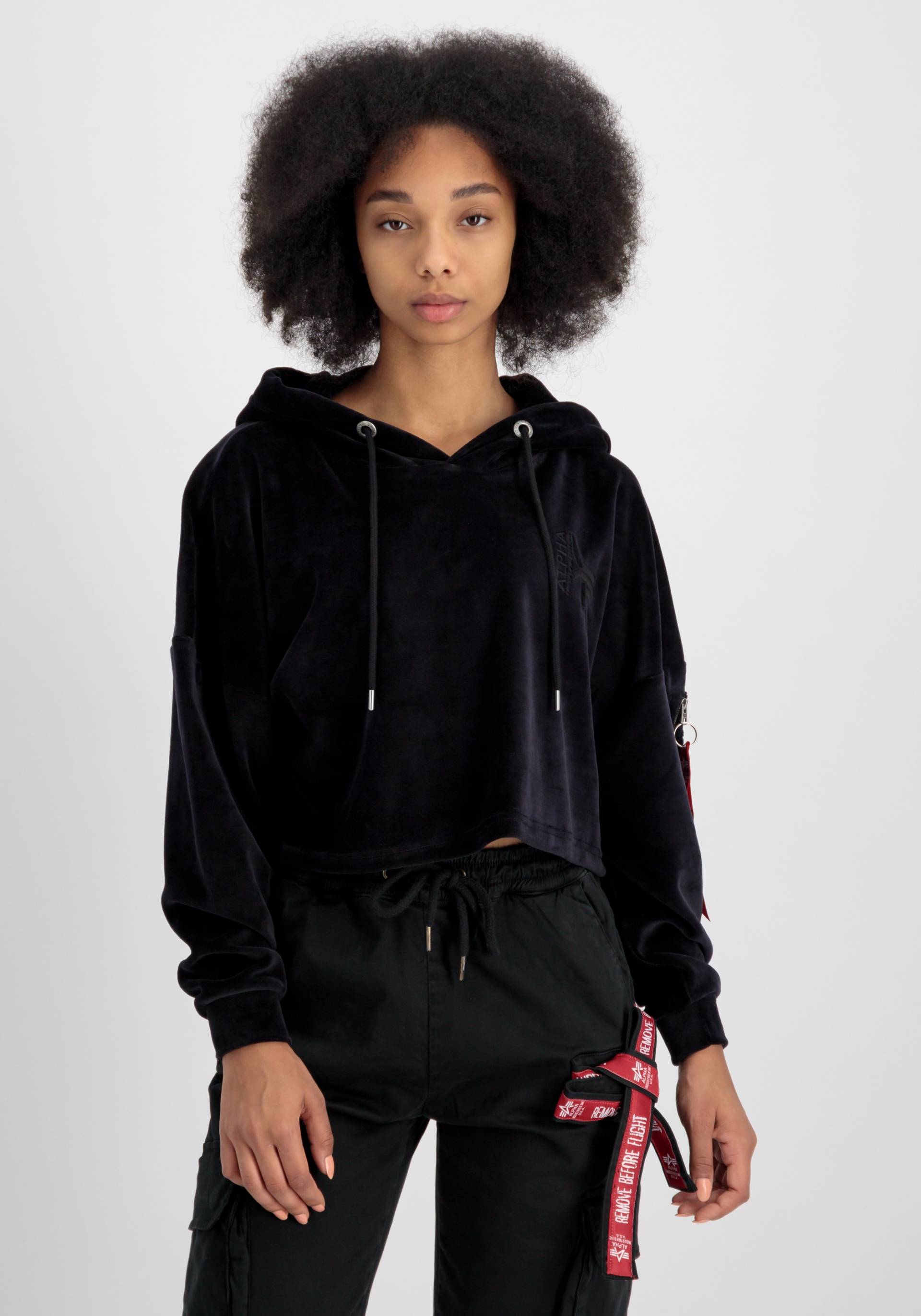 Alpha Industries Hoodie "ALPHA INDUSTRIES Women - Hoodies Frottee Hoody COS Wmn" von alpha industries