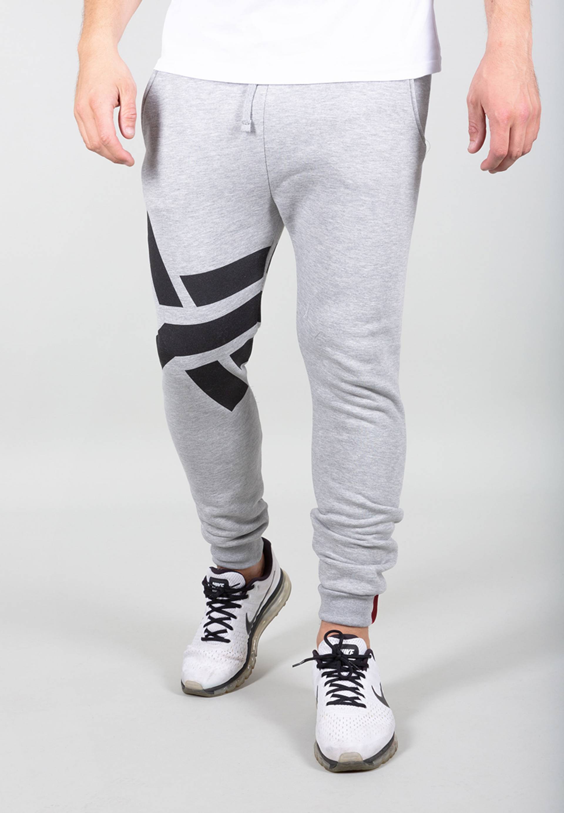 Alpha Industries Jogginghose "ALPHA INDUSTRIES Men - Jogger Side Logo Jogger" von alpha industries