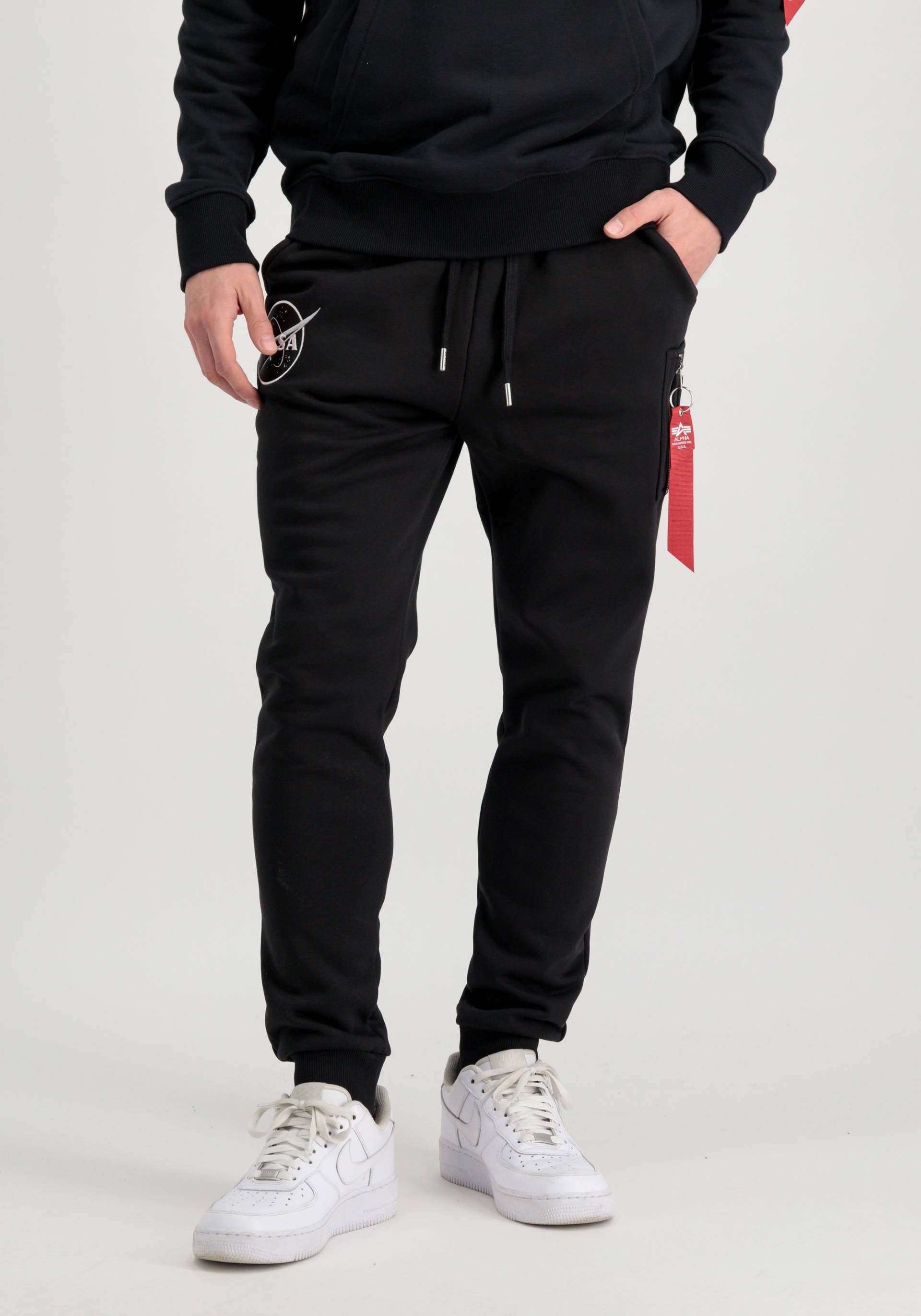 Alpha Industries Jogginghose "ALPHA INDUSTRIES Men - Jogger NASA Cargo Sweat Jogger" von alpha industries