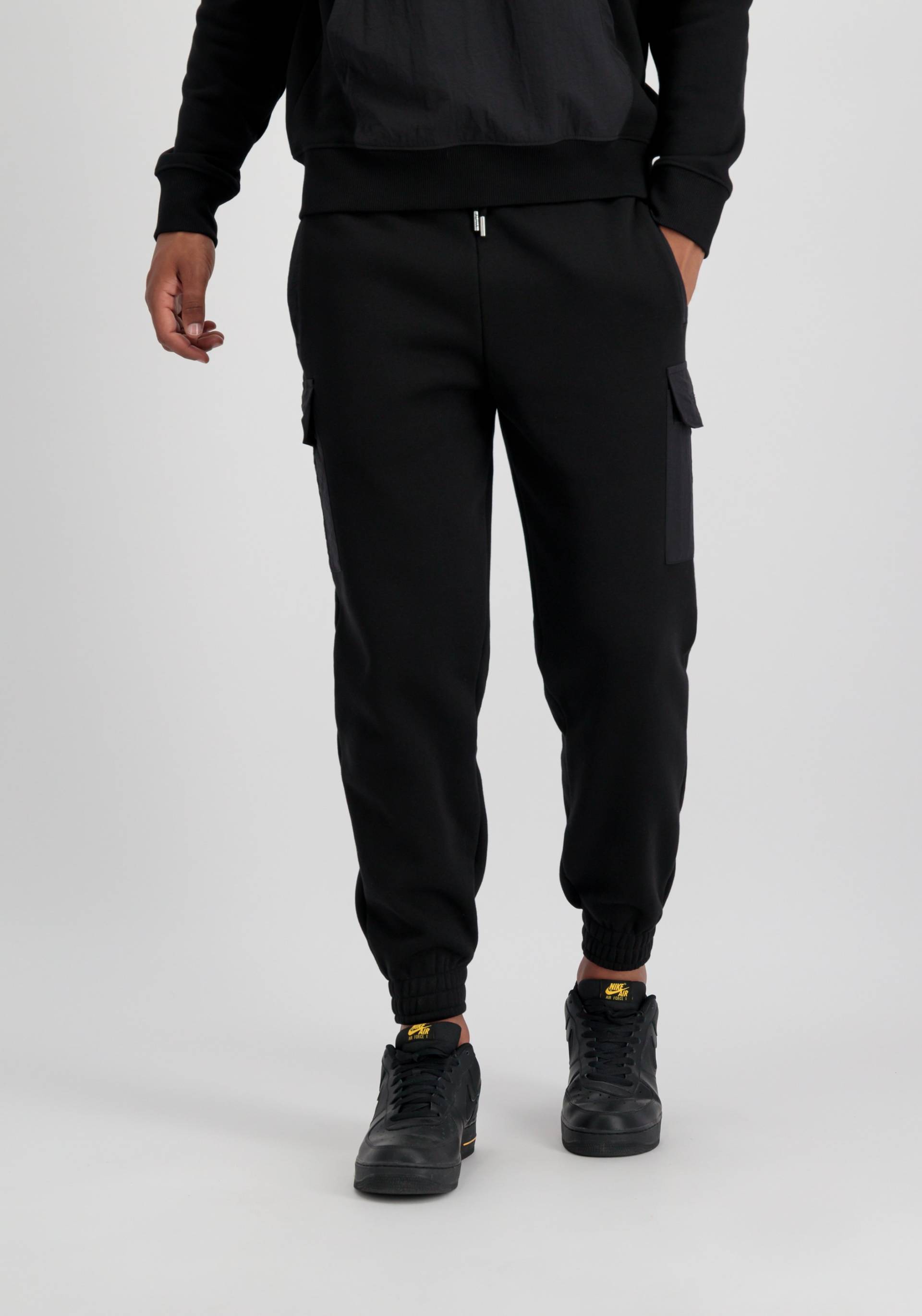 Alpha Industries Jogginghose "ALPHA INDUSTRIES Men - Jogger Sweat Nylon Cargo Jogger" von alpha industries