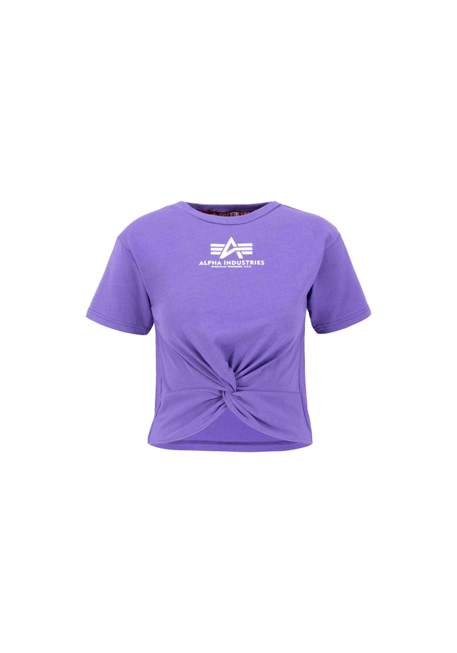 Alpha Industries Muscleshirt "ALPHA INDUSTRIES Women - T-Shirts Knotted Crop T Wmn" von alpha industries