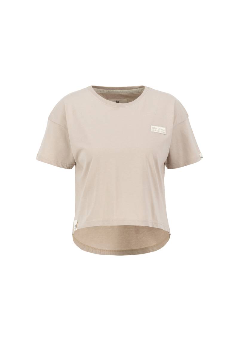 Alpha Industries Muscleshirt "Organics Cropped OS T Wmn" von alpha industries