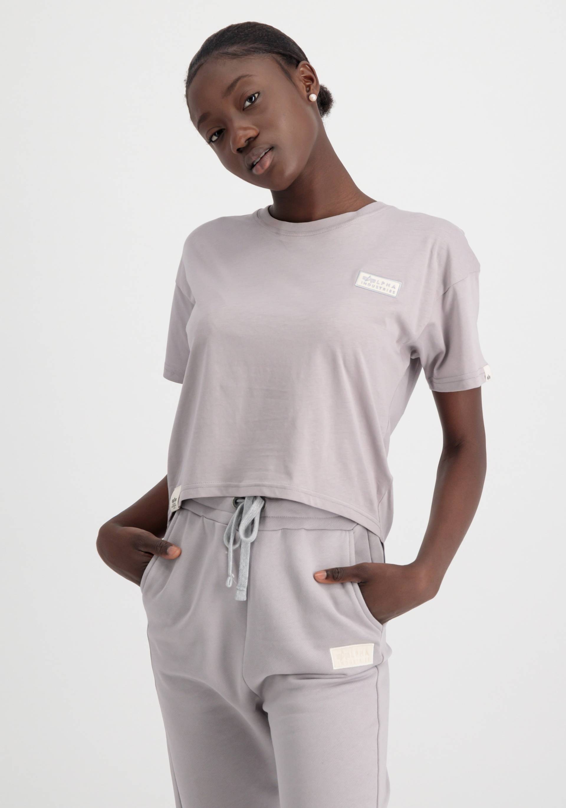 Alpha Industries Muscleshirt "ALPHA INDUSTRIES Women - T-Shirts Organics Cropped OS T Wmn" von alpha industries