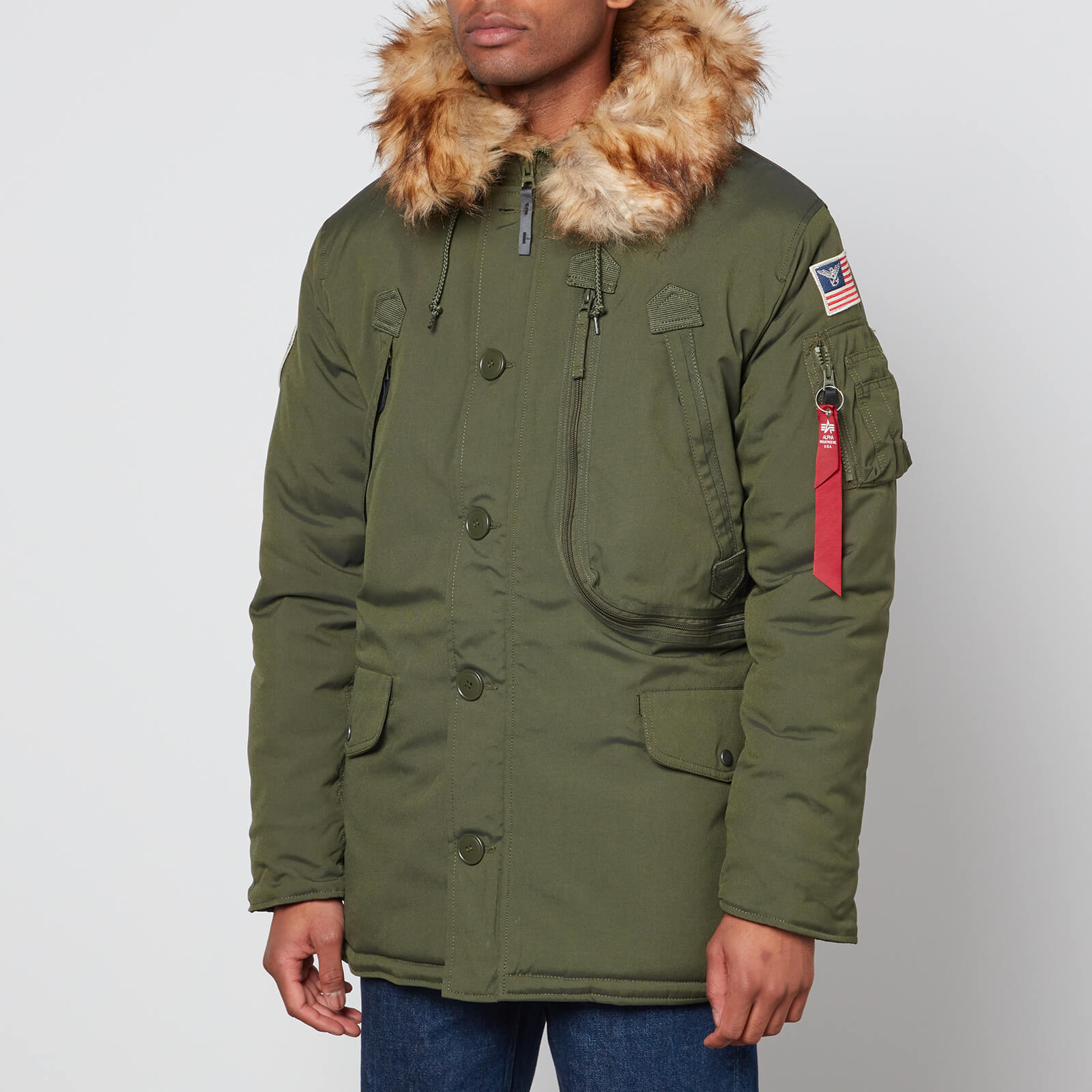 Alpha Industries Nylon Polar Jacket - S von alpha industries