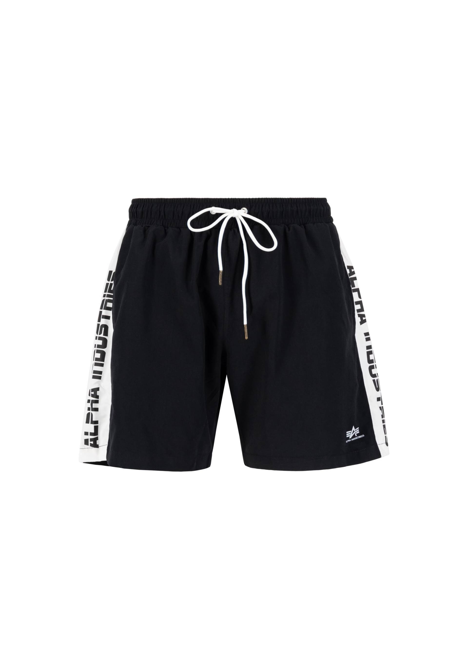 Alpha Industries Shorts "ALPHA INDUSTRIES Men - Beachwear Printed Stripe Swim Short" von alpha industries