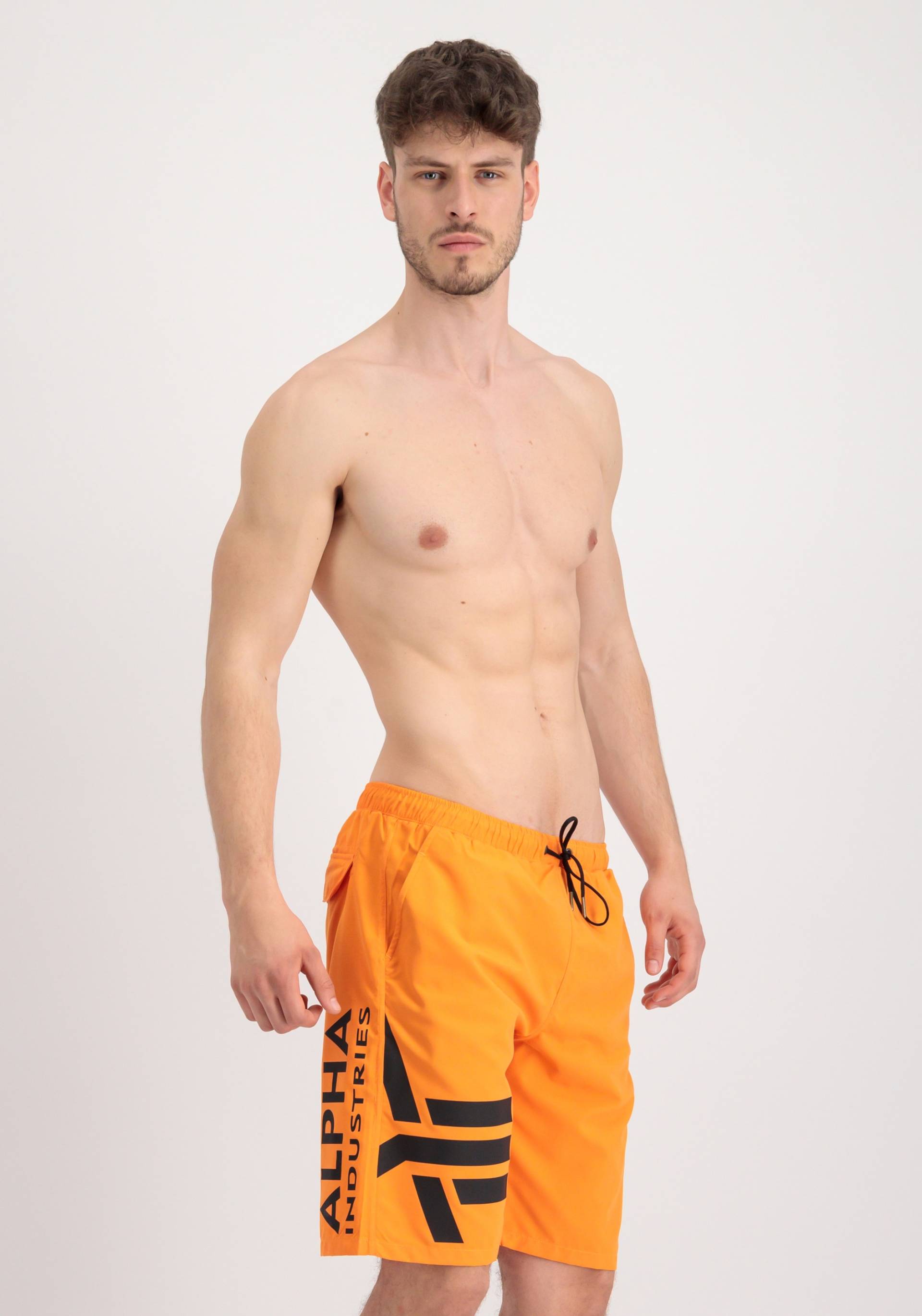 Alpha Industries Shorts "ALPHA INDUSTRIES Men - Beachwear Side Print Board Short" von alpha industries