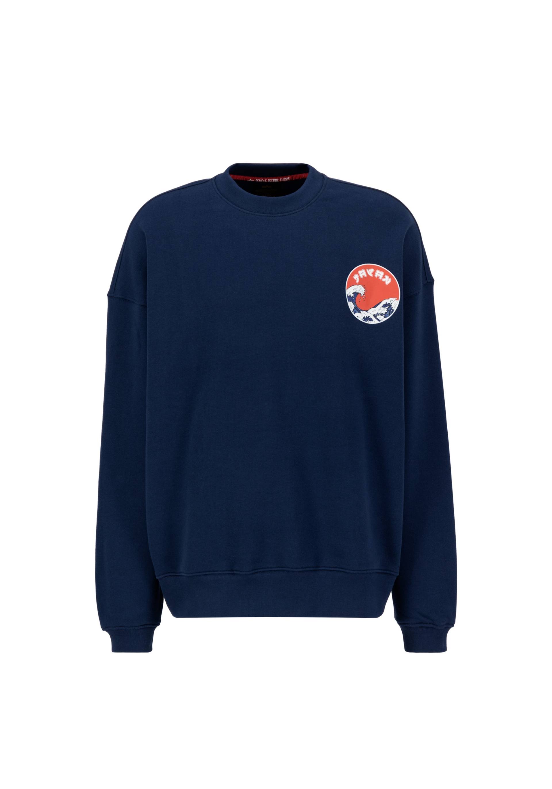 Alpha Industries Sweater "ALPHA INDUSTRIES Men - Sweatshirts Japan Wave Warrior Sweater" von alpha industries