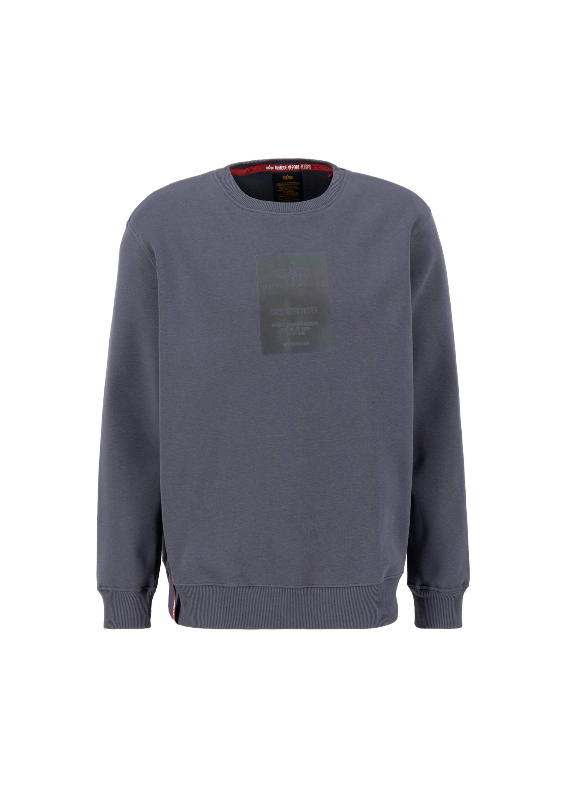 Alpha Industries Sweater "ALPHA INDUSTRIES Men - Sweatshirts Rainbow Refl. Label Sweater" von alpha industries