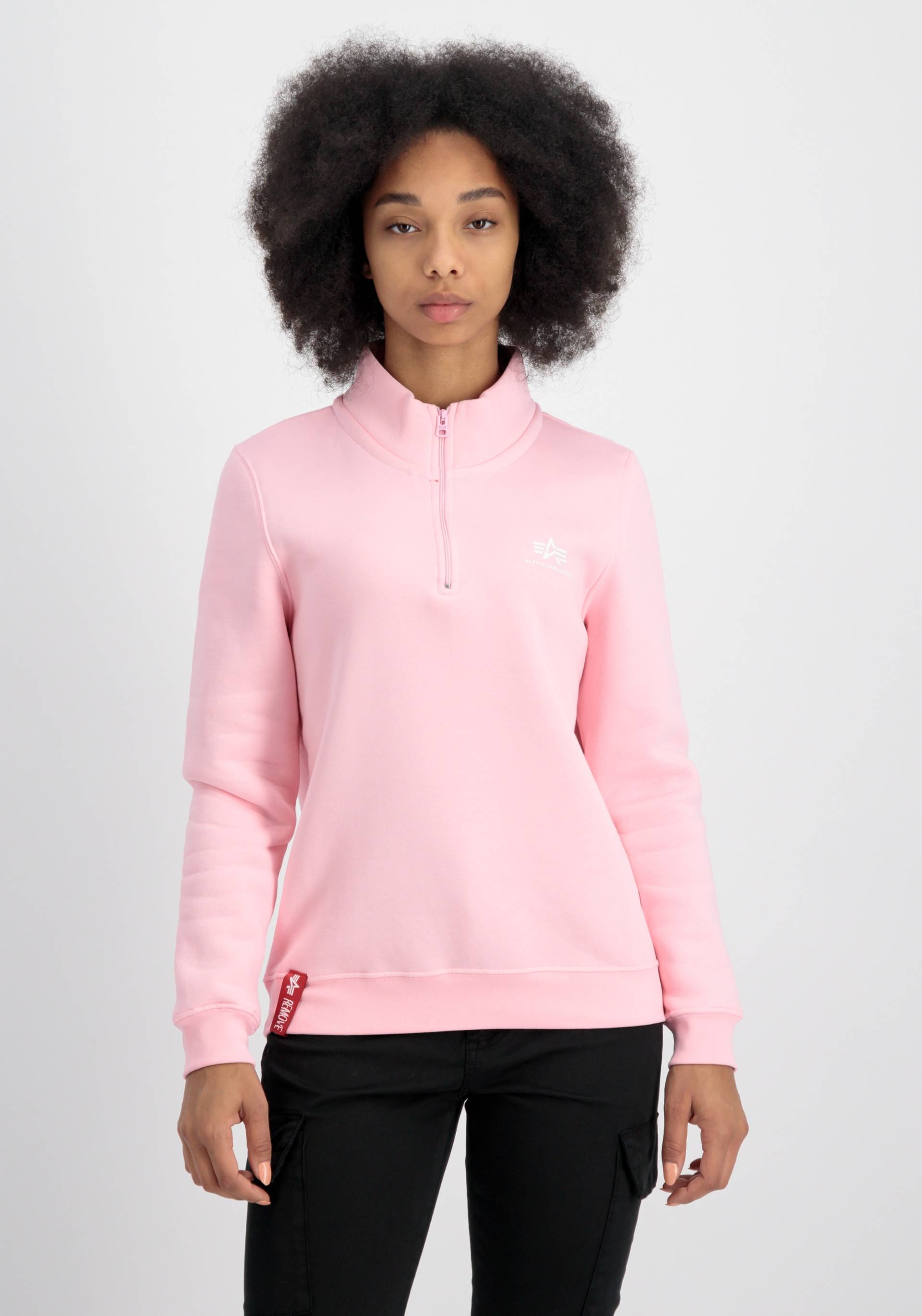 Alpha Industries Sweater "ALPHA INDUSTRIES Women - Sweatshirts Half Zip Sweater SL Wmn" von alpha industries