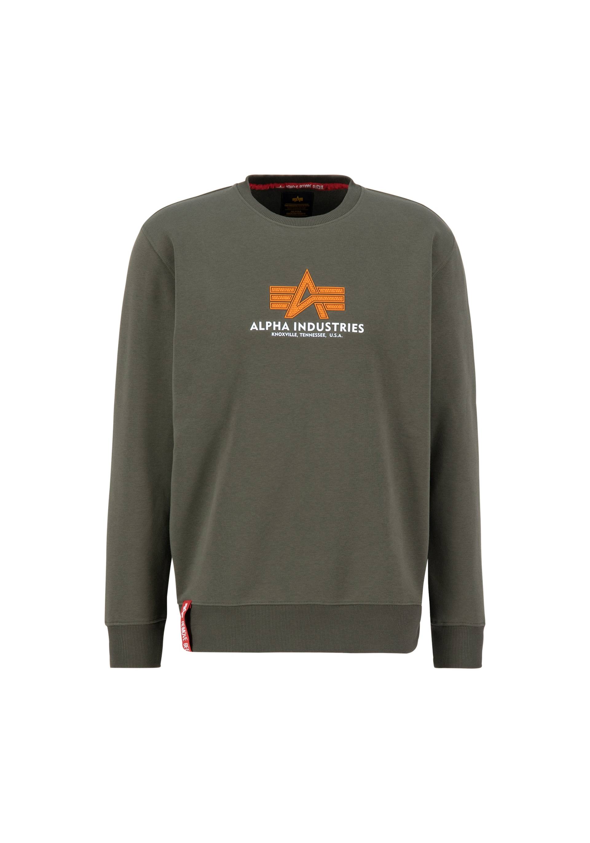 Alpha Industries Sweater "ALPHA INDUSTRIES Men - Sweatshirts Basic Sweater Rubber" von alpha industries