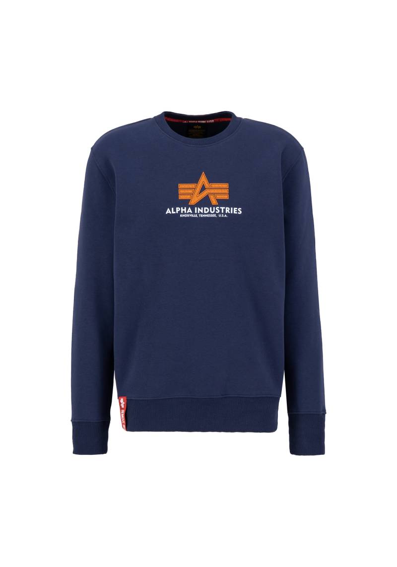 Alpha Industries Sweater "Alpha Industries Men - Sweatshirts Basic Sweatshirt Rubber ML" von alpha industries