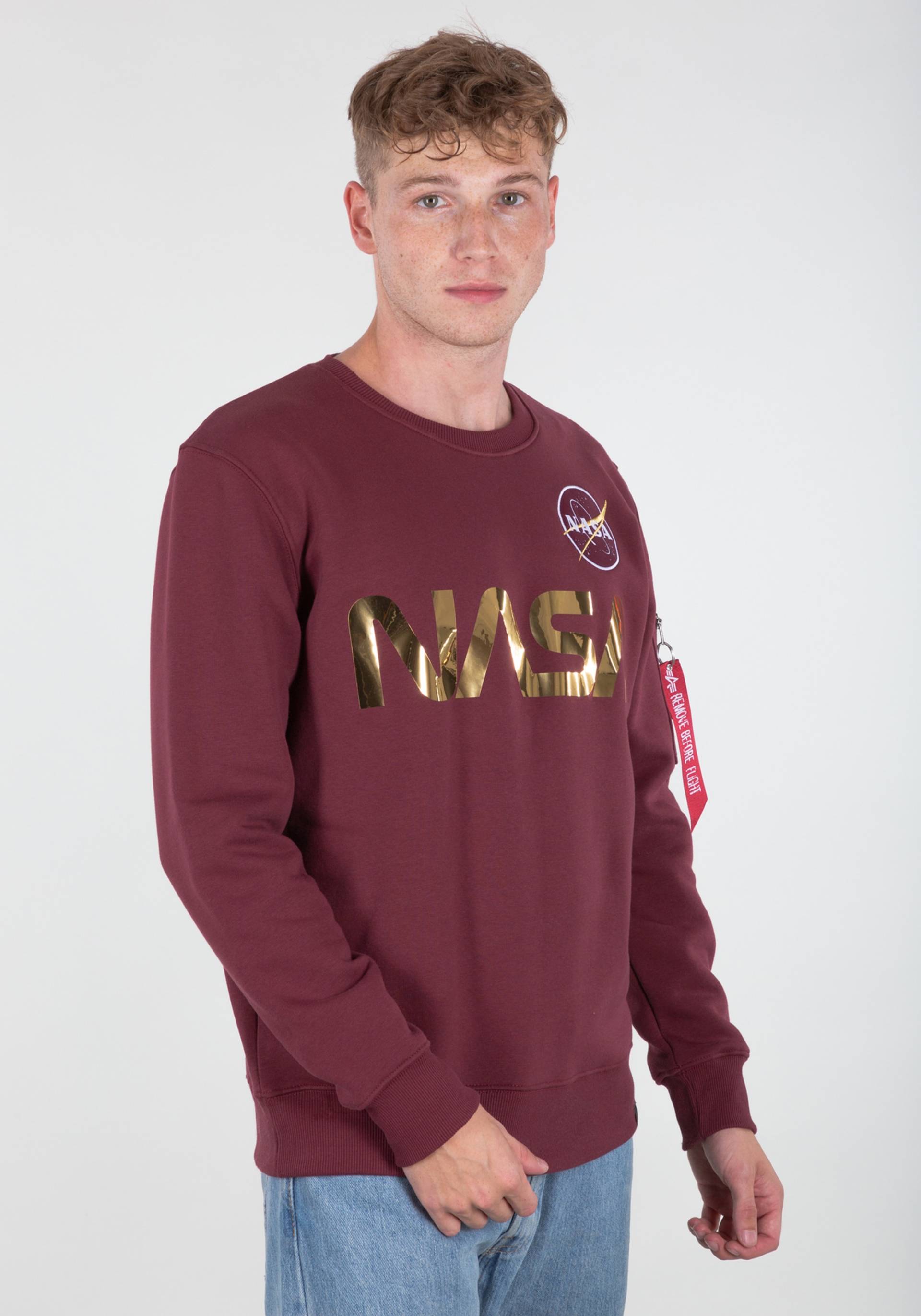 Alpha Industries Sweater "ALPHA INDUSTRIES Men - Sweatshirts NASA Reflective Sweater" von alpha industries