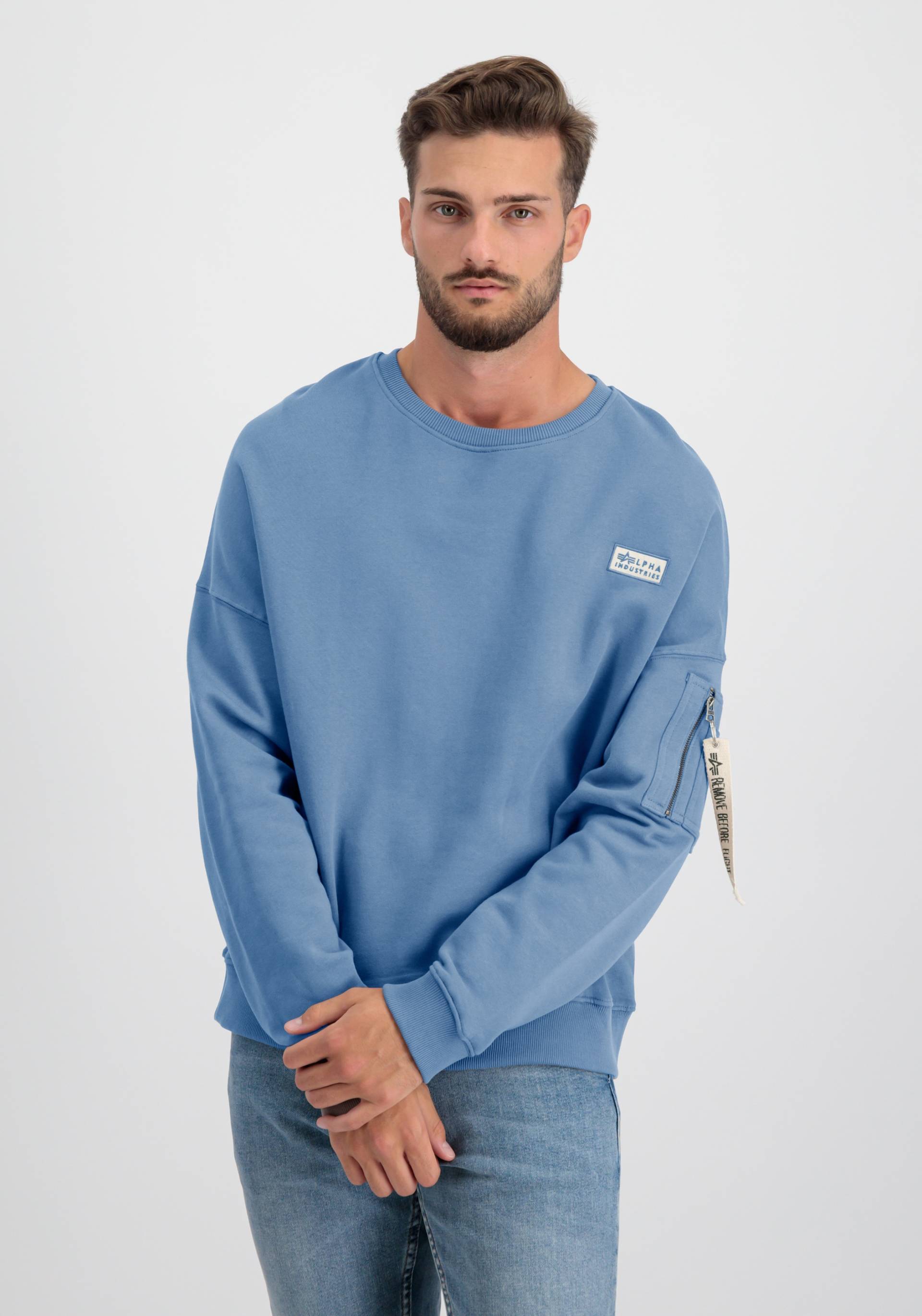 Alpha Industries Sweater "ALPHA INDUSTRIES Men - Sweatshirts Organics OS Sweater" von alpha industries