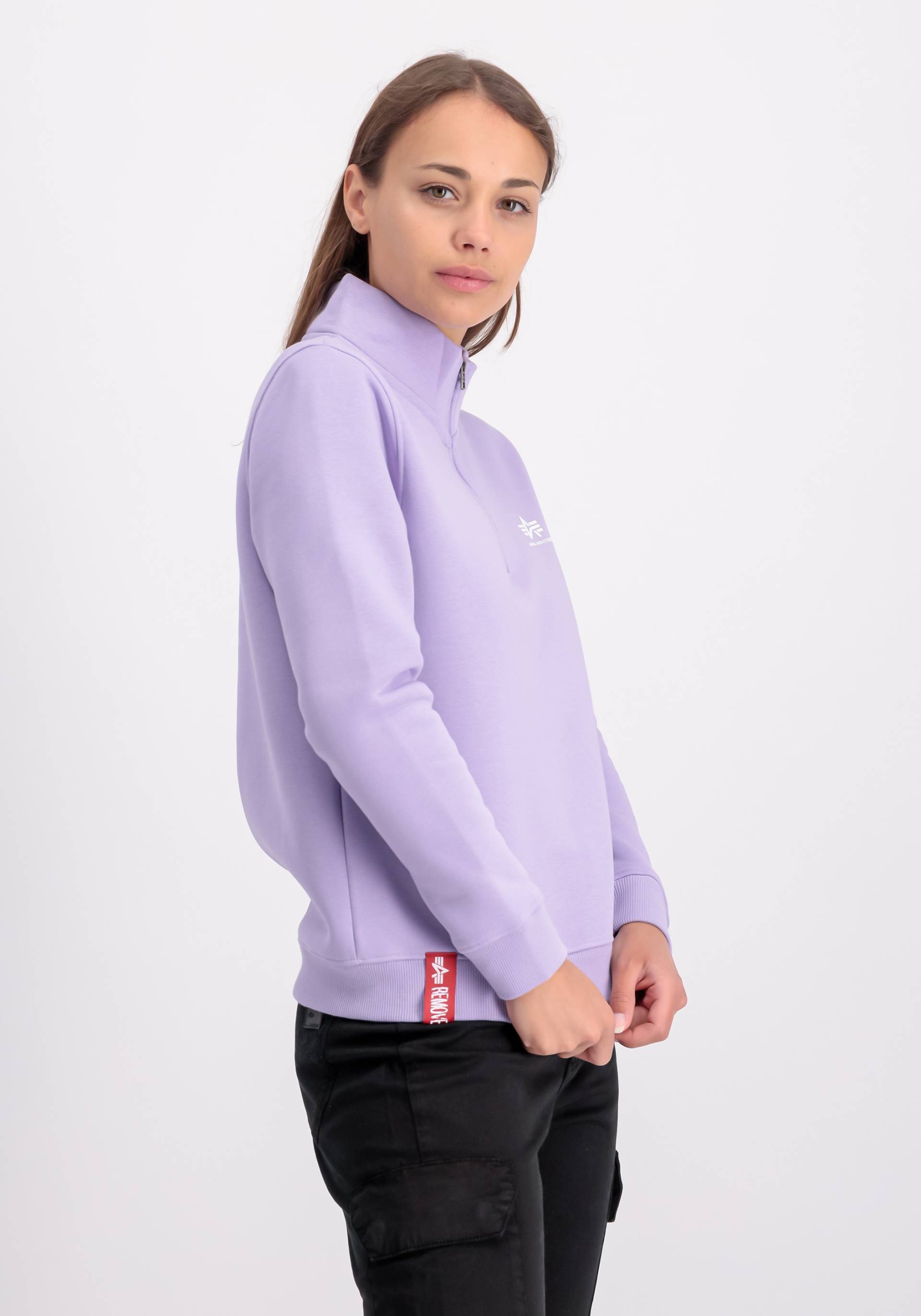 Alpha Industries Sweater "ALPHA INDUSTRIES Women - Sweatshirts Half Zip Sweater SL Wmn" von alpha industries