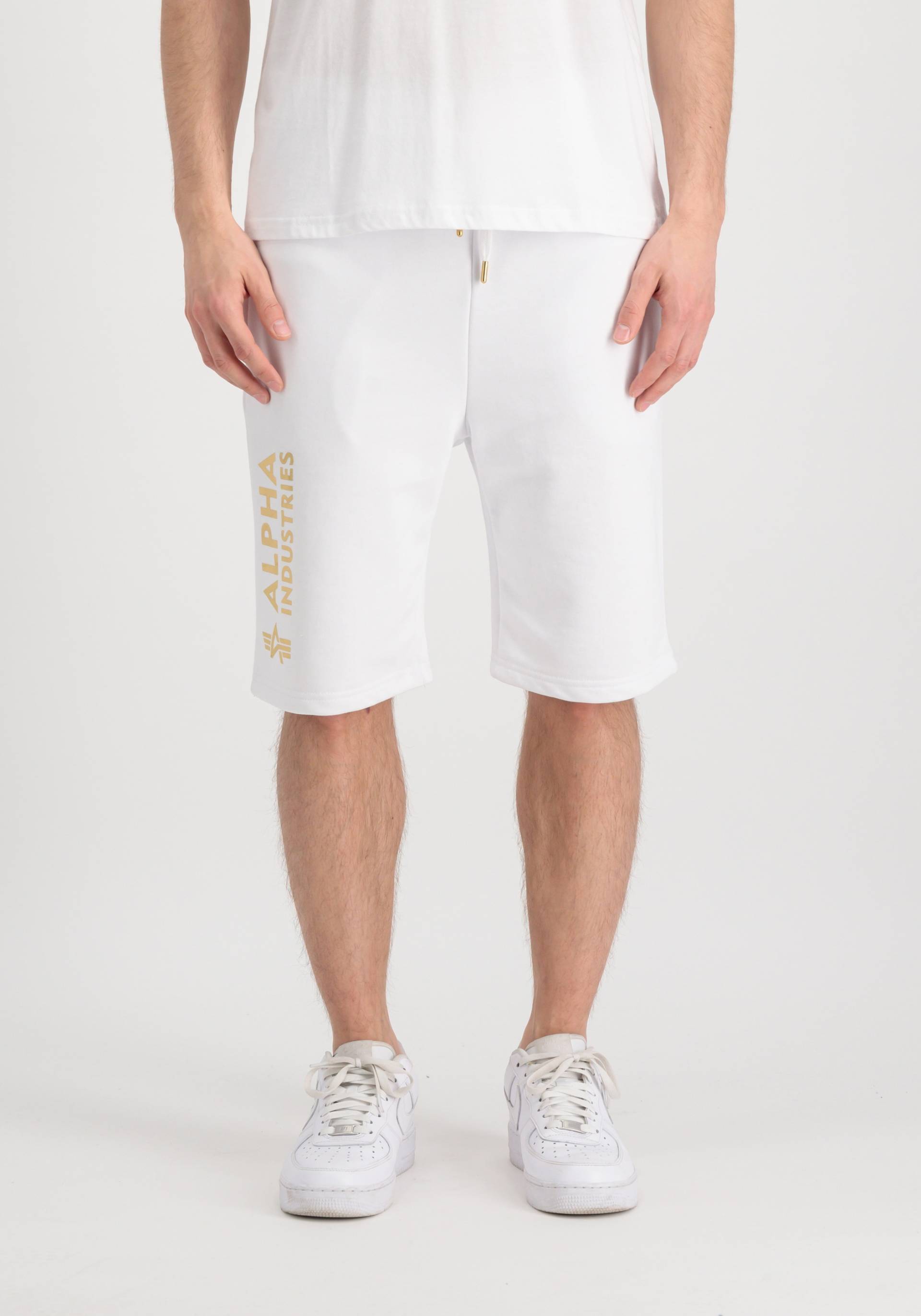 Alpha Industries Sweatshorts "ALPHA INDUSTRIES Men - Shorts Basic Short AI Foil Print" von alpha industries