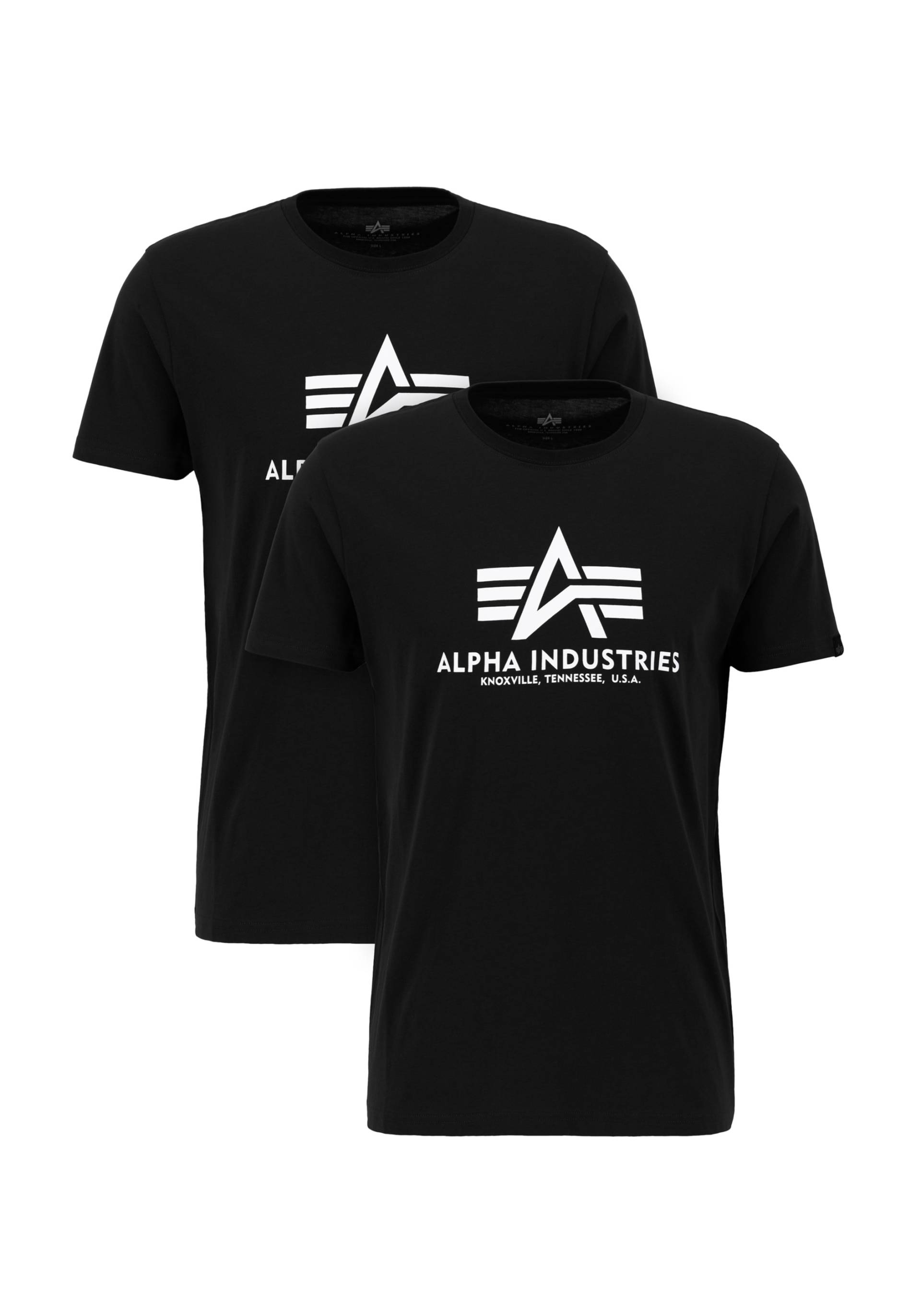 Alpha Industries T-Shirt "ALPHA INDUSTRIES Men - T-Shirts Basic T 2 Pack" von alpha industries