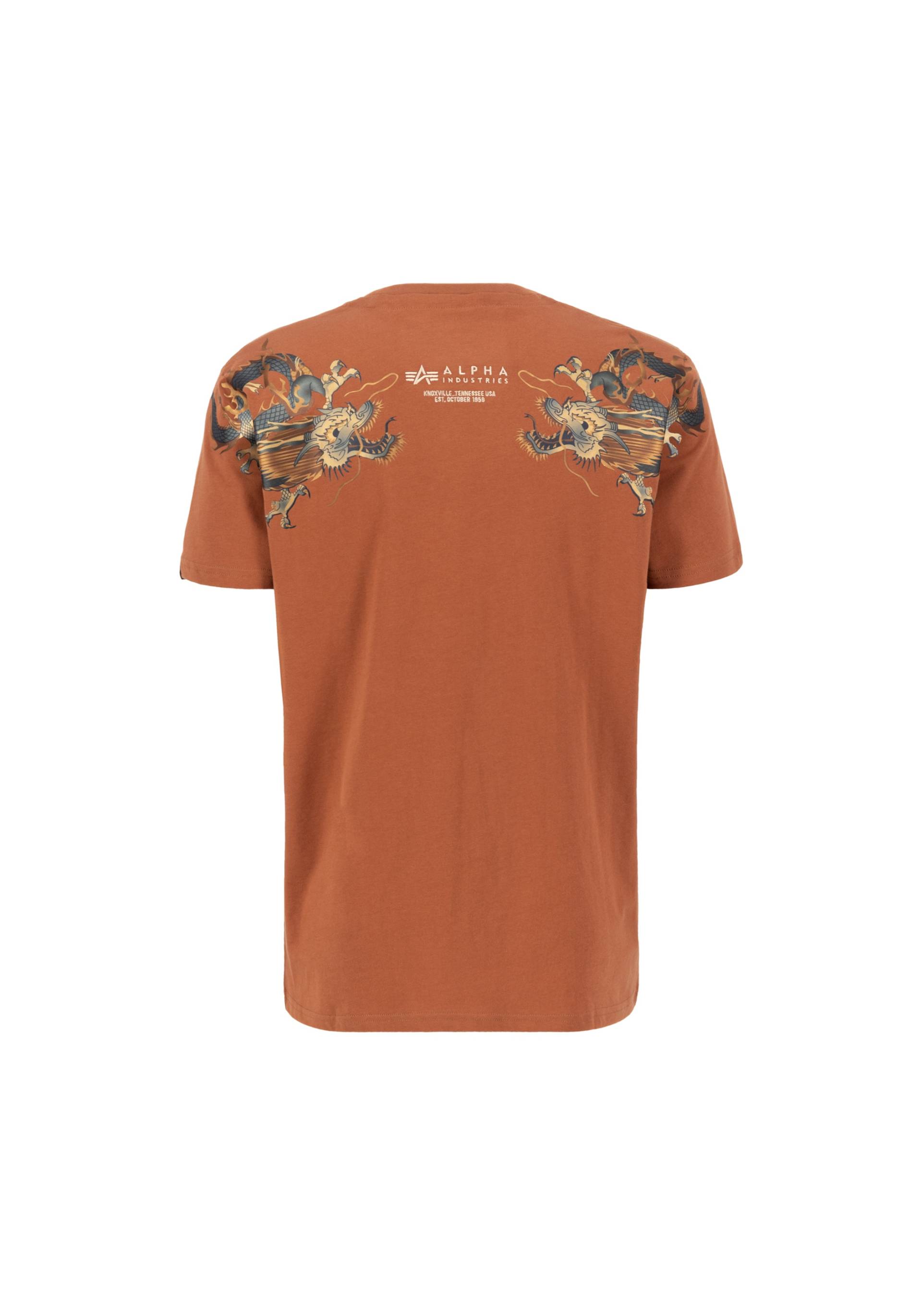 Alpha Industries T-Shirt "ALPHA INDUSTRIES Men - T-Shirts Dragon EMB T" von alpha industries