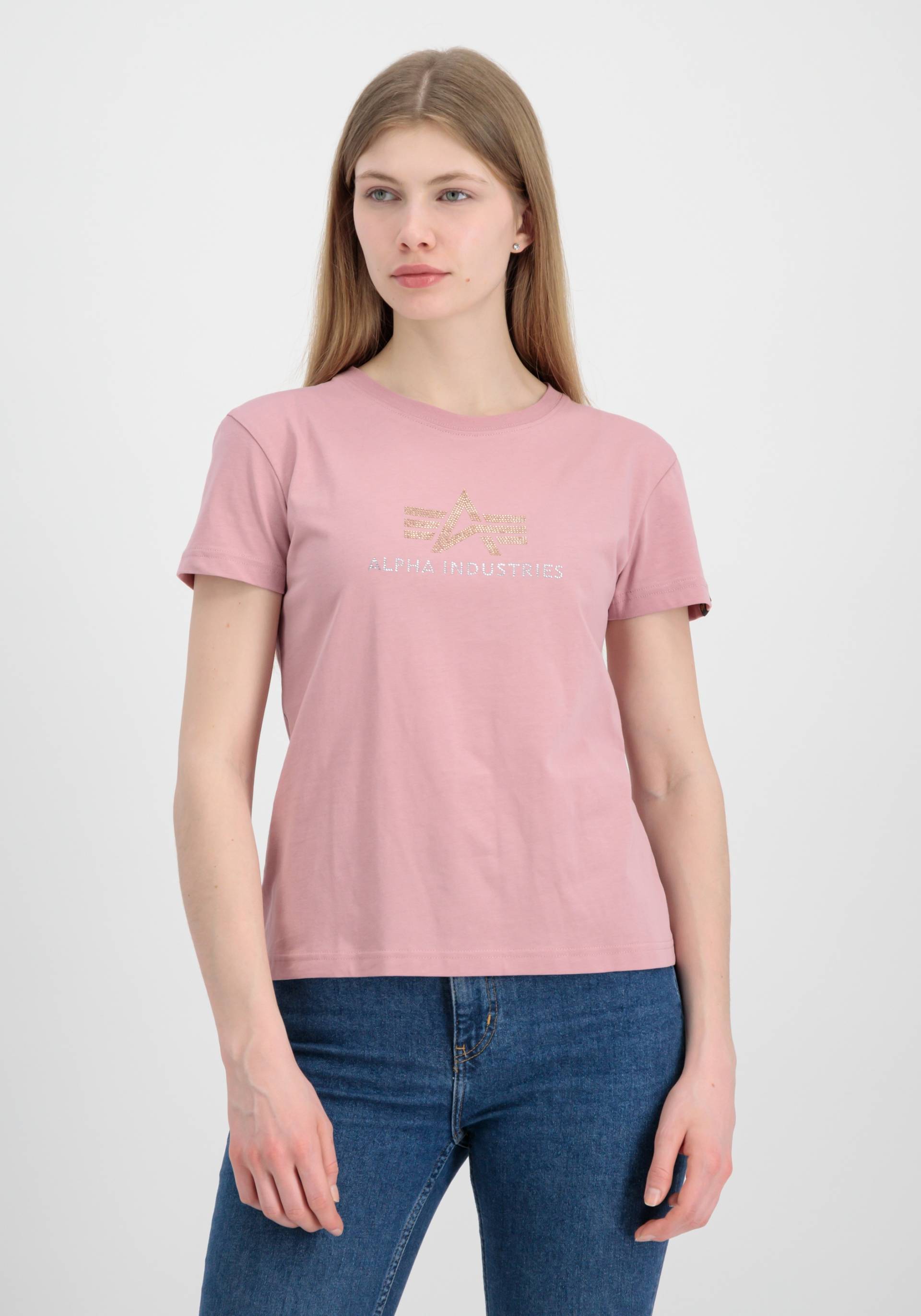 Alpha Industries T-Shirt "ALPHA INDUSTRIES Women - T-Shirts Crystal T Wmn" von alpha industries