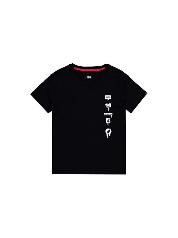 Alpha Industries T-Shirt - Freedom T - S bis XXL - für Männer - Größe M - schwarz Alpha Industries T-Shirt - Freedom T - S bis XXL - für Männer - Größe M - schwarz von alpha industries