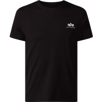 Alpha Industries T-Shirt mit Label-Print in Black, Größe XXL von alpha industries