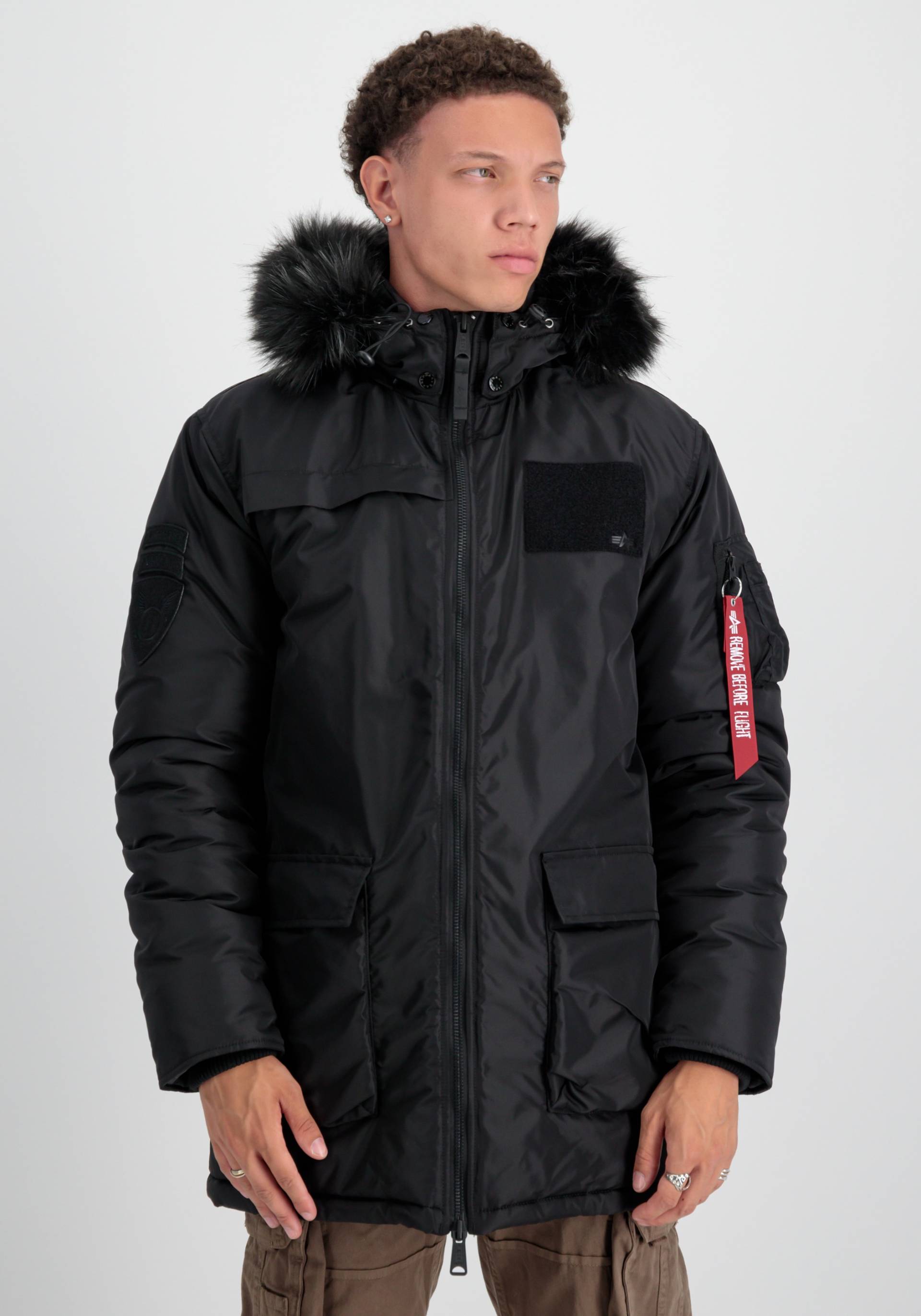 Alpha Industries Winterjacke "ALPHA INDUSTRIES Men - Bomber & Flight Jackets Arctic Airborne" von alpha industries