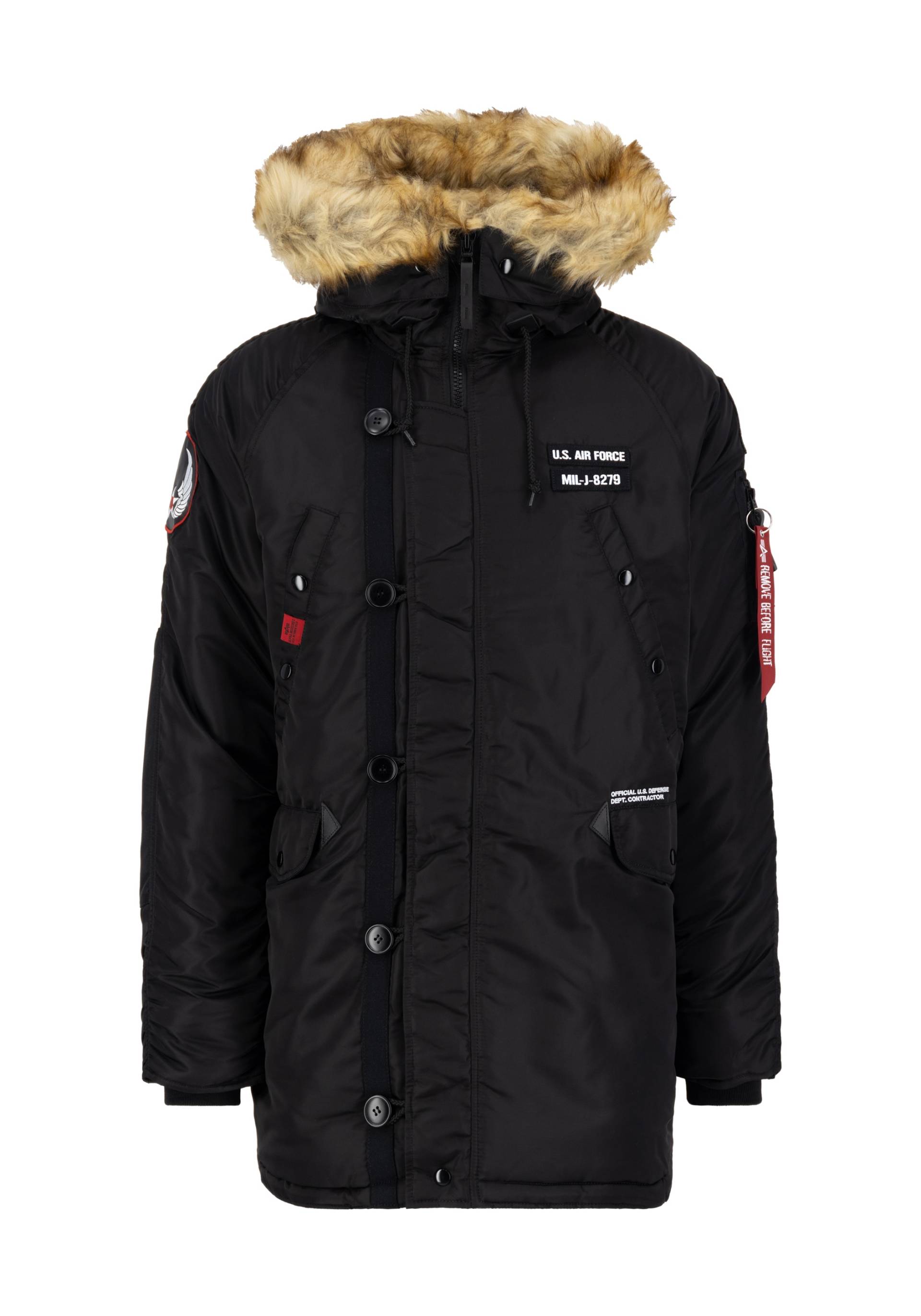 Alpha Industries Winterjacke "ALPHA INDUSTRIES Men - Parka & Winter Jackets N-3B Airborne" von alpha industries