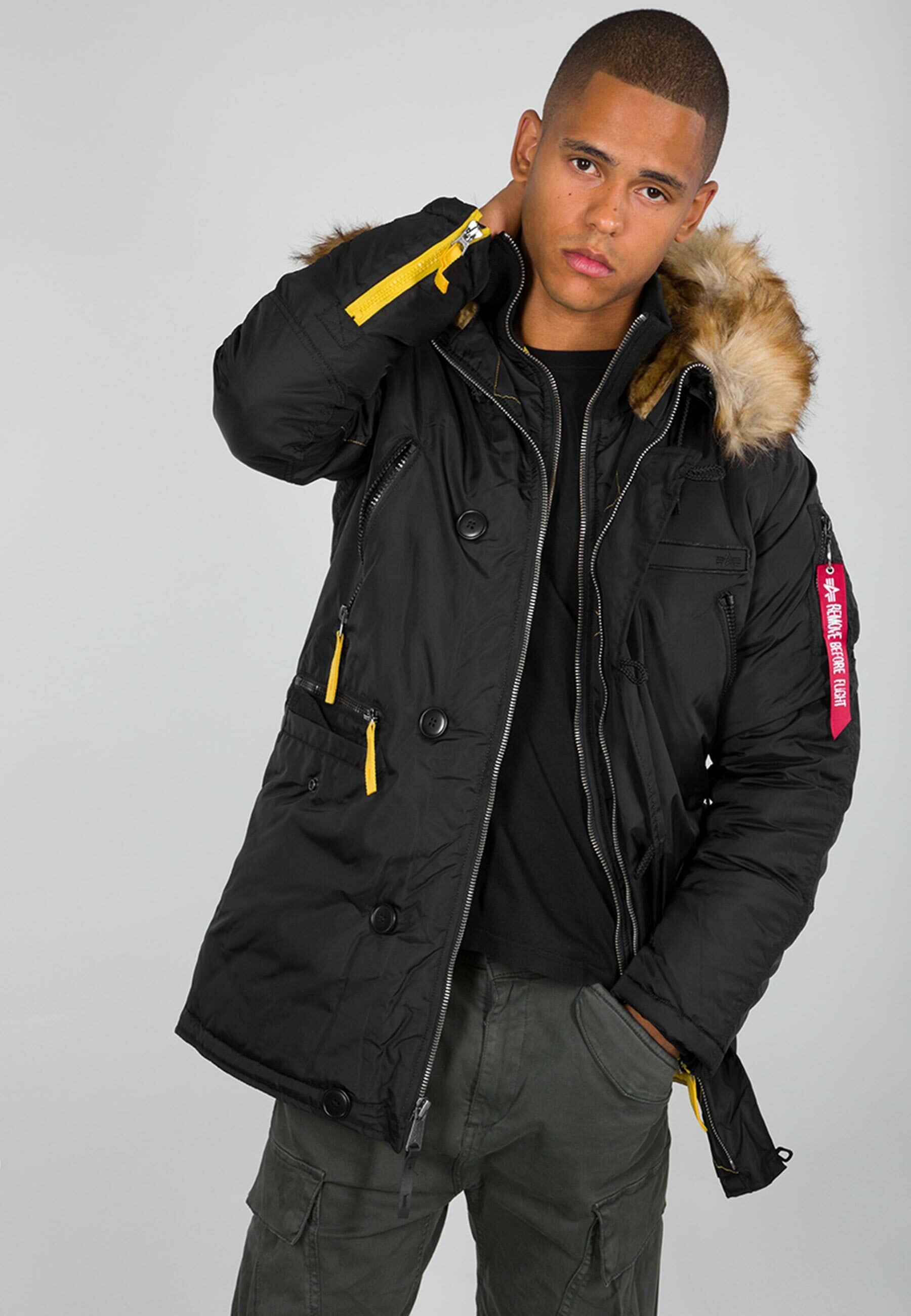 Alpha Industries Winterjacke "ALPHA INDUSTRIES Men - Parka & Winter Jackets PPS N3B" von alpha industries