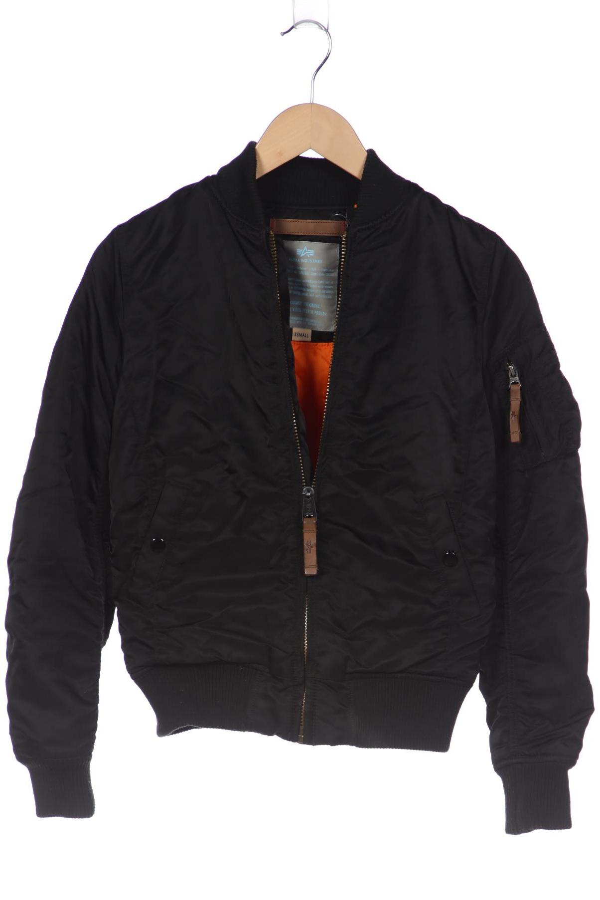 Alpha industries Damen Jacke, schwarz von alpha industries