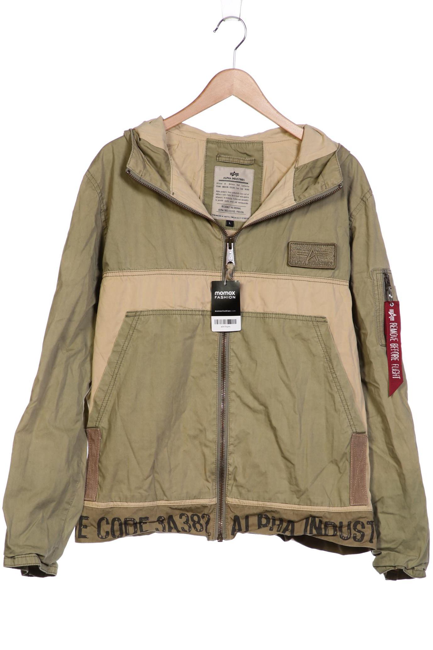 Alpha industries Herren Jacke, beige von alpha industries